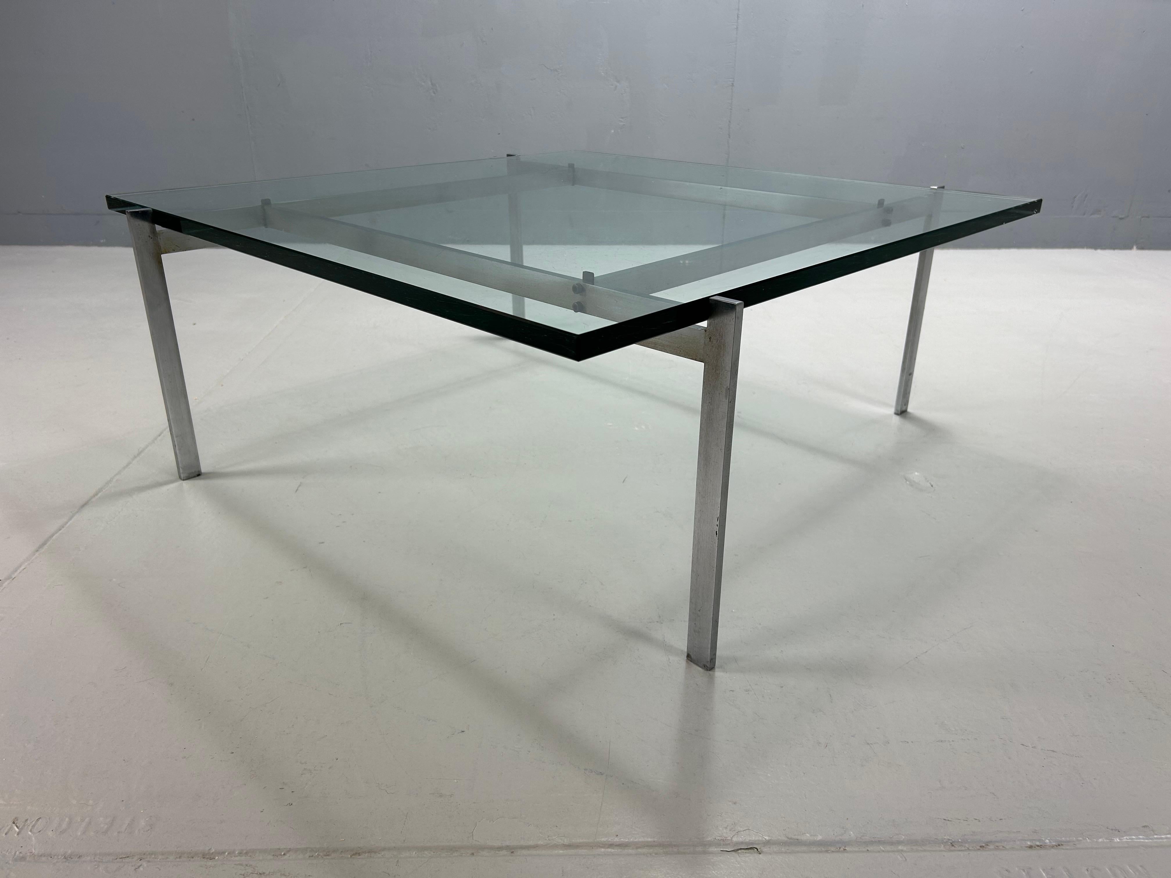 Danish Poul Kjaerholm PK61 Coffee Table for E. Kold Christensen, 1950 Denmark For Sale