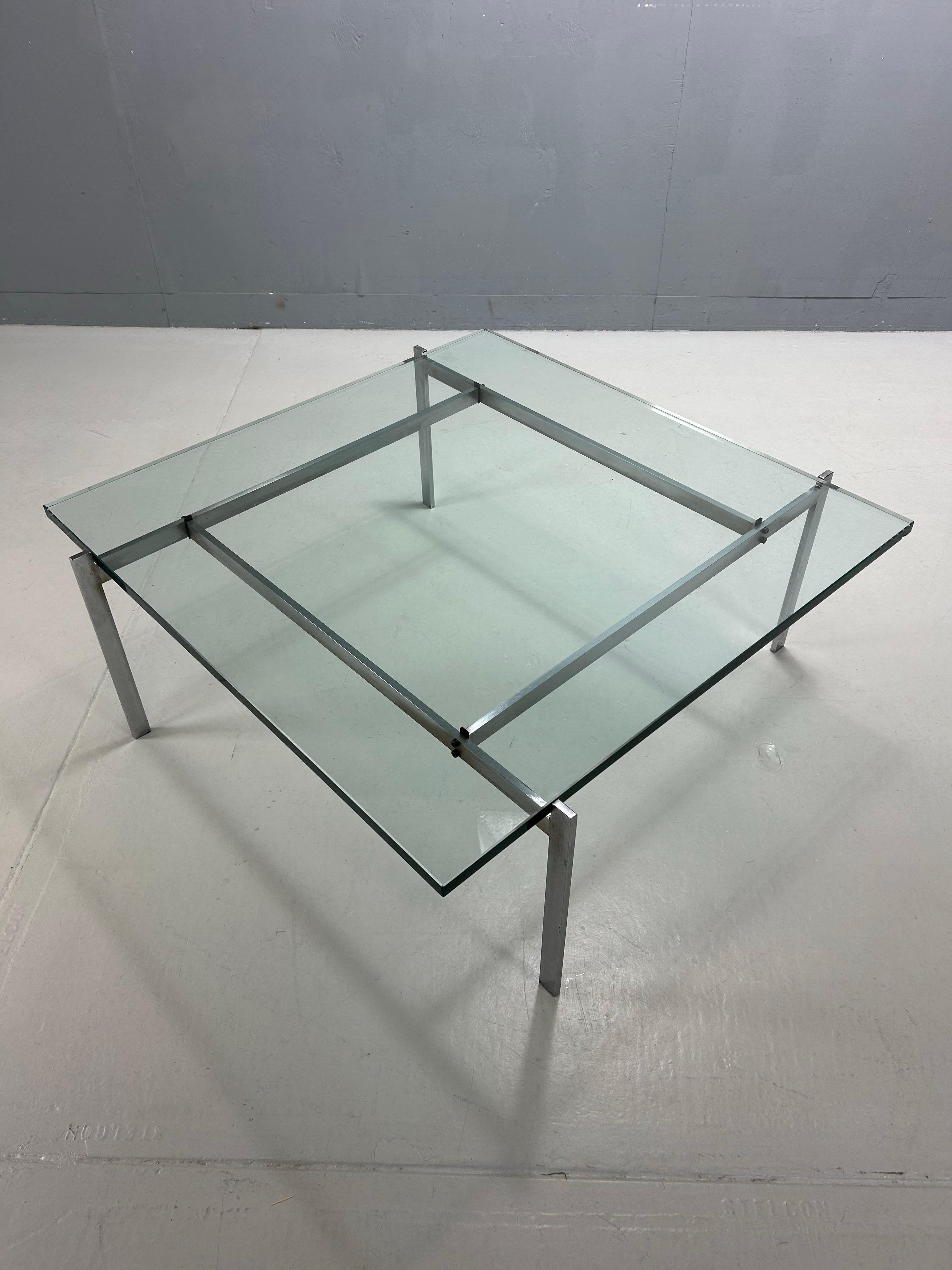 Poul Kjaerholm PK61 Coffee Table for E. Kold Christensen, 1950 Denmark In Good Condition For Sale In The Hague, NL