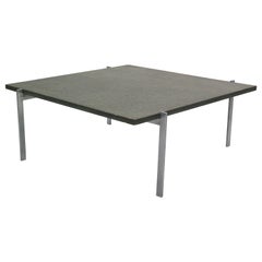 Poul Kjaerholm Table basse PK61 pour E. Kold Christensen:: 1950 Danemark