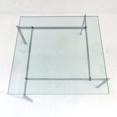 Tavolino da caffè Poul Kjaerholm PK61 per E. Kold Christensen, 1969