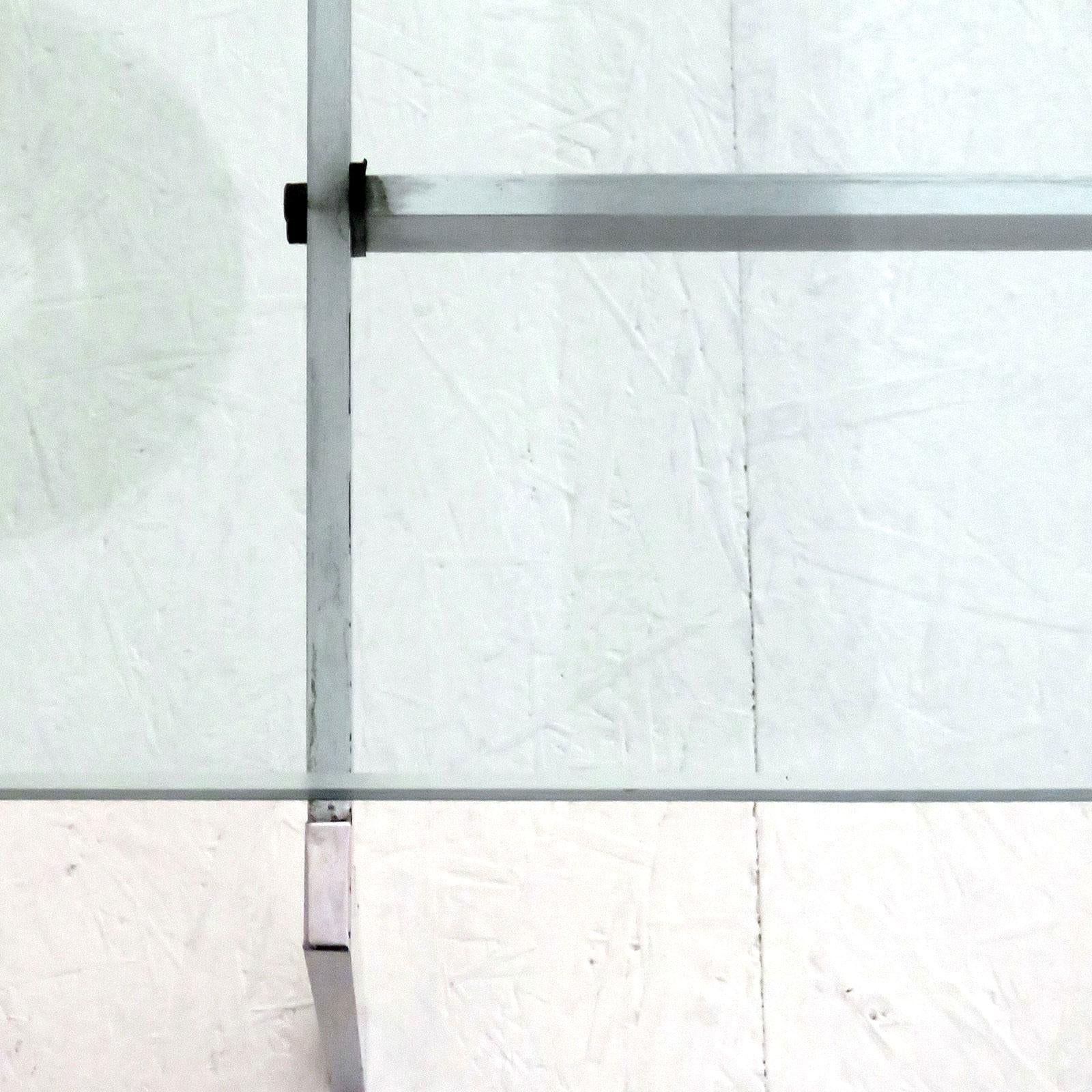 Acier Table basse PK61 de Poul Kjaerholm pour E. Kold Christensen, 1969 en vente