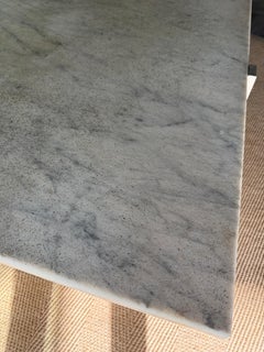 Poul Kjærholm PK61 Grey Marble Coffee Table, Fritz Hansen, Denmark, 1956, 2008