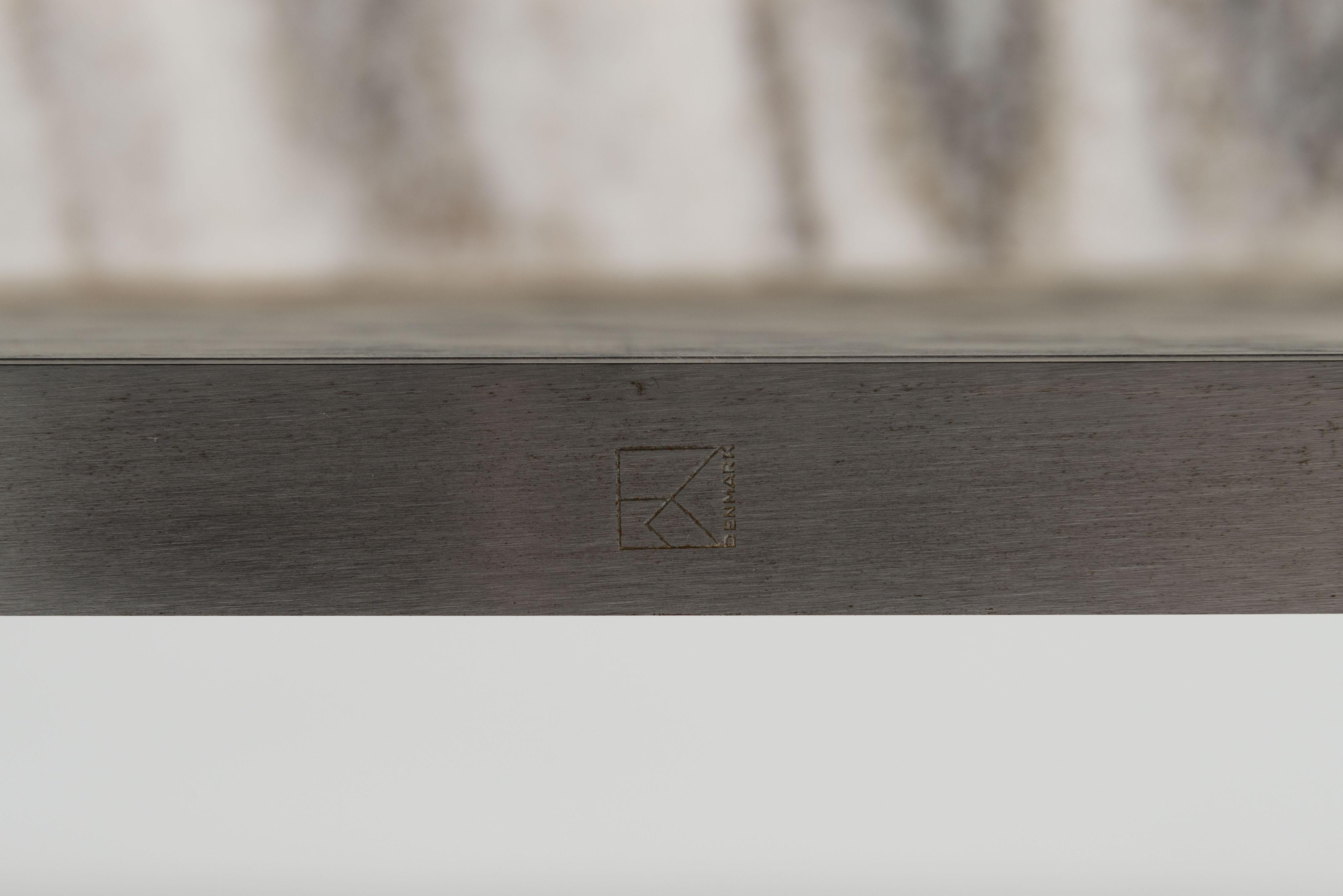 Poul Kjaerholm PK61 table en marbre du Groenland EKC Danemark 1956 en vente 3