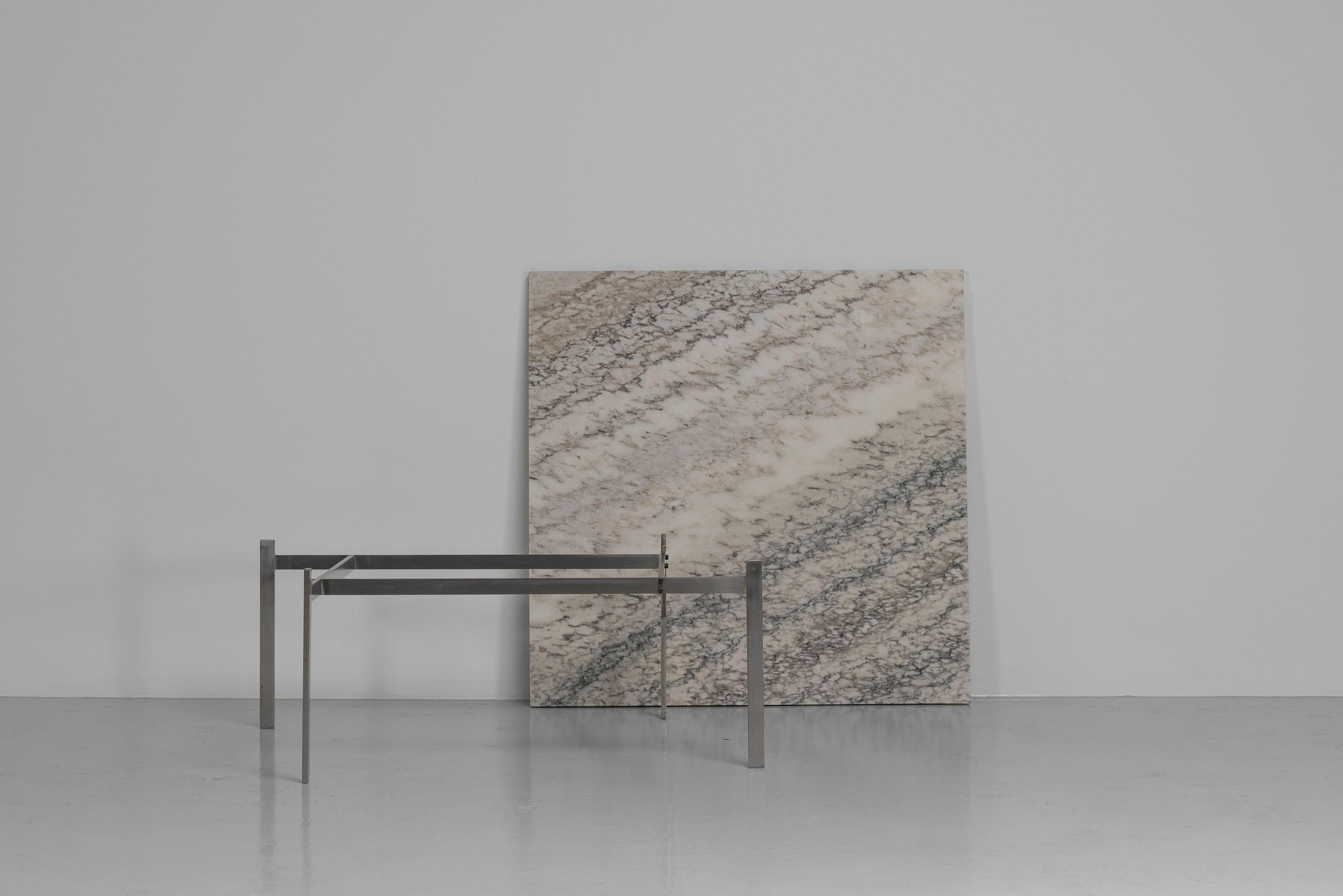Poul Kjaerholm PK61 table en marbre du Groenland EKC Danemark 1956 en vente 8