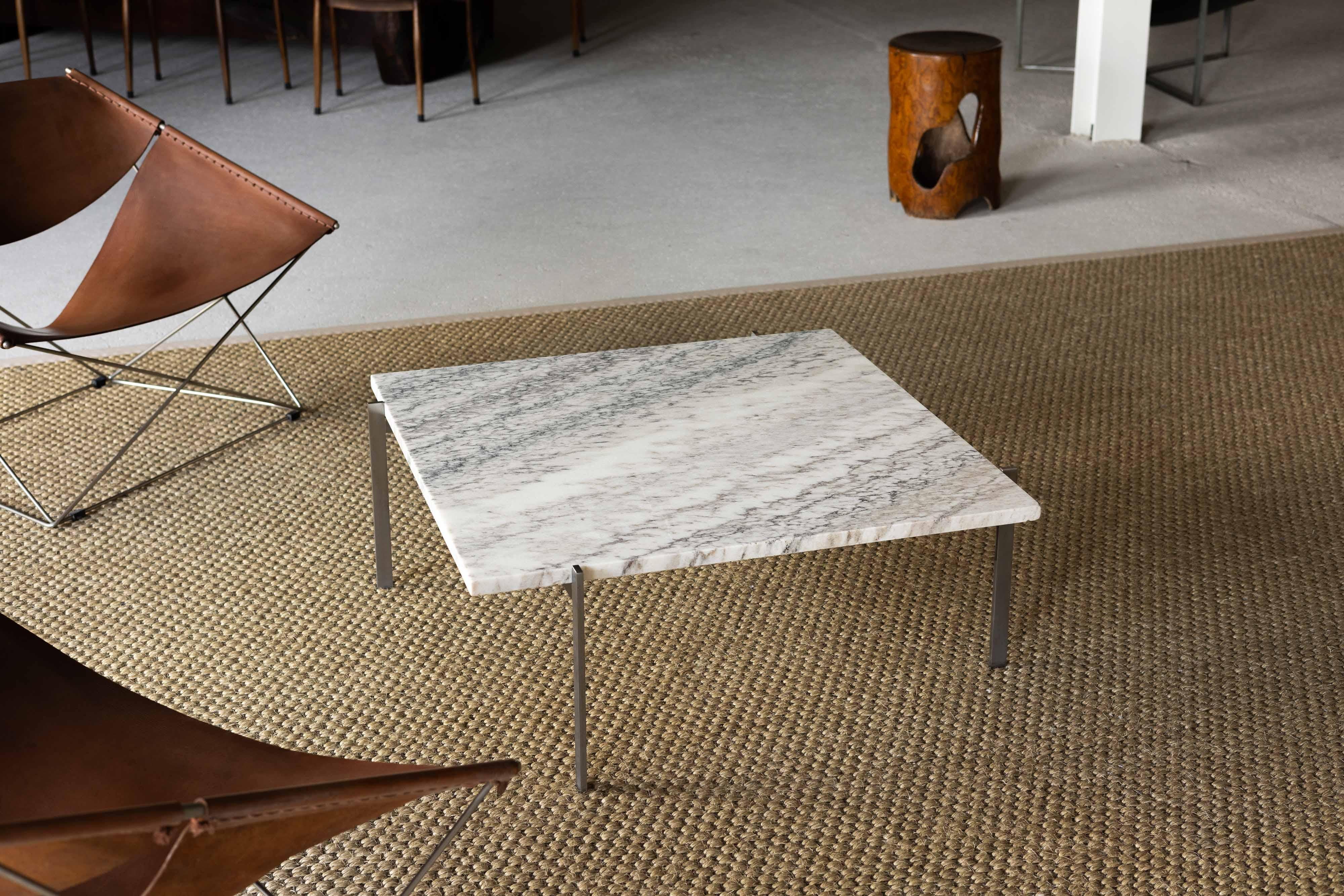 Poul Kjaerholm PK61 table en marbre du Groenland EKC Danemark 1956 en vente 9