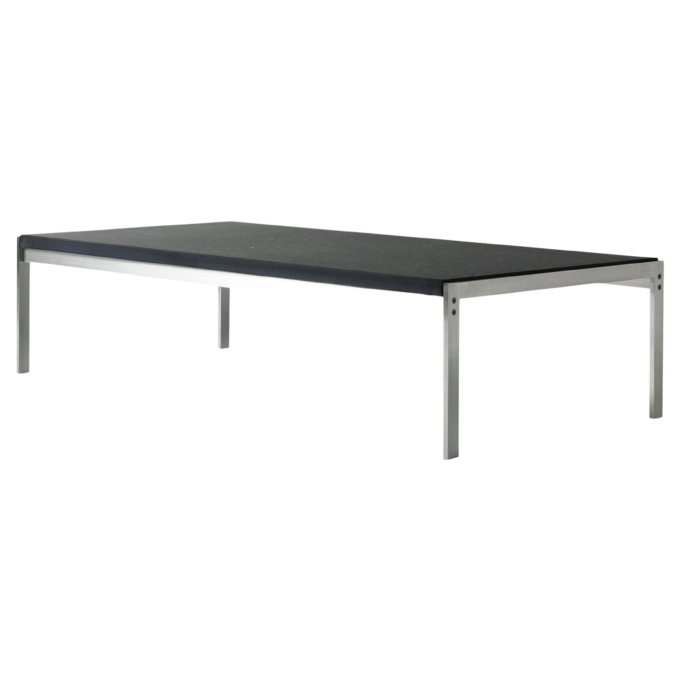 Poul Kjærholm PK63A Coffee Table Slate for Fritz Hansen For Sale