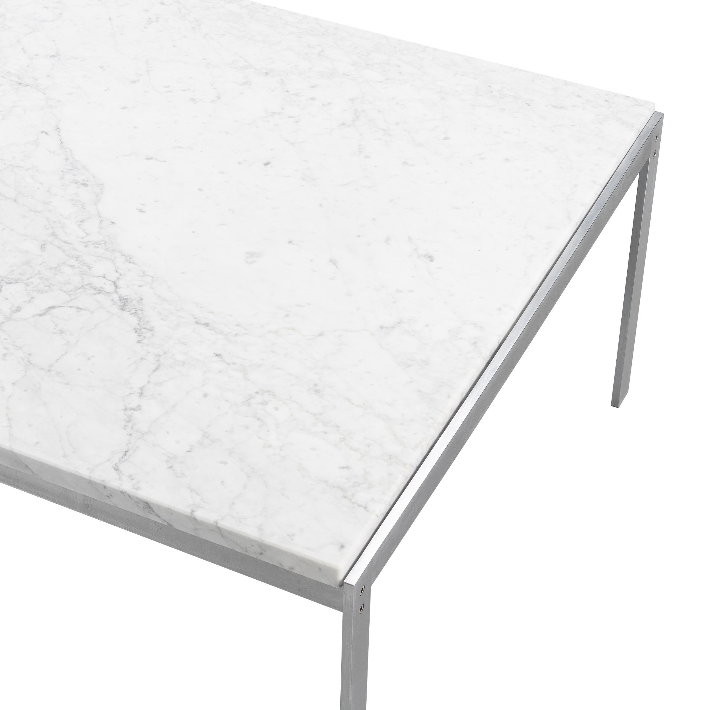 Table basse Poul Kjaerholm, PK64, Fritz hansen, années 1990 Bon état - En vente à Paris, FR