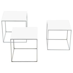 Poul Kjaerholm Pk71 Nesting Table Set, Denmark, 1957