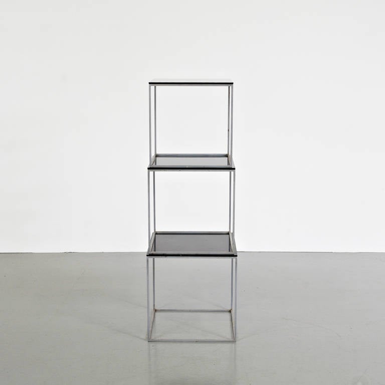 Poul Kjaerholm PK71, Schachteltische, Dänemark, 1960 (20. Jahrhundert) im Angebot