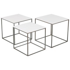 Vintage Poul Kjaerholm PK71 Nesting Tables, Denmark, 1960