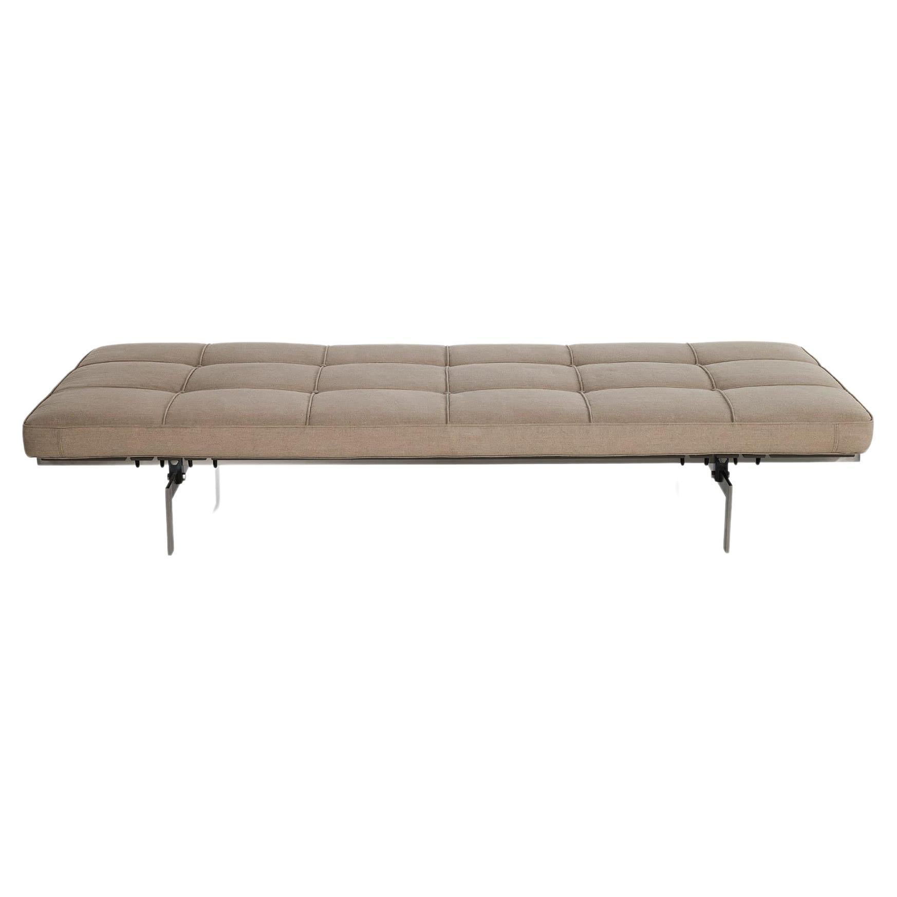 Poul Kjaerholm PK80 Daybed in Natural Canvas by Fritz Hansen For Sale