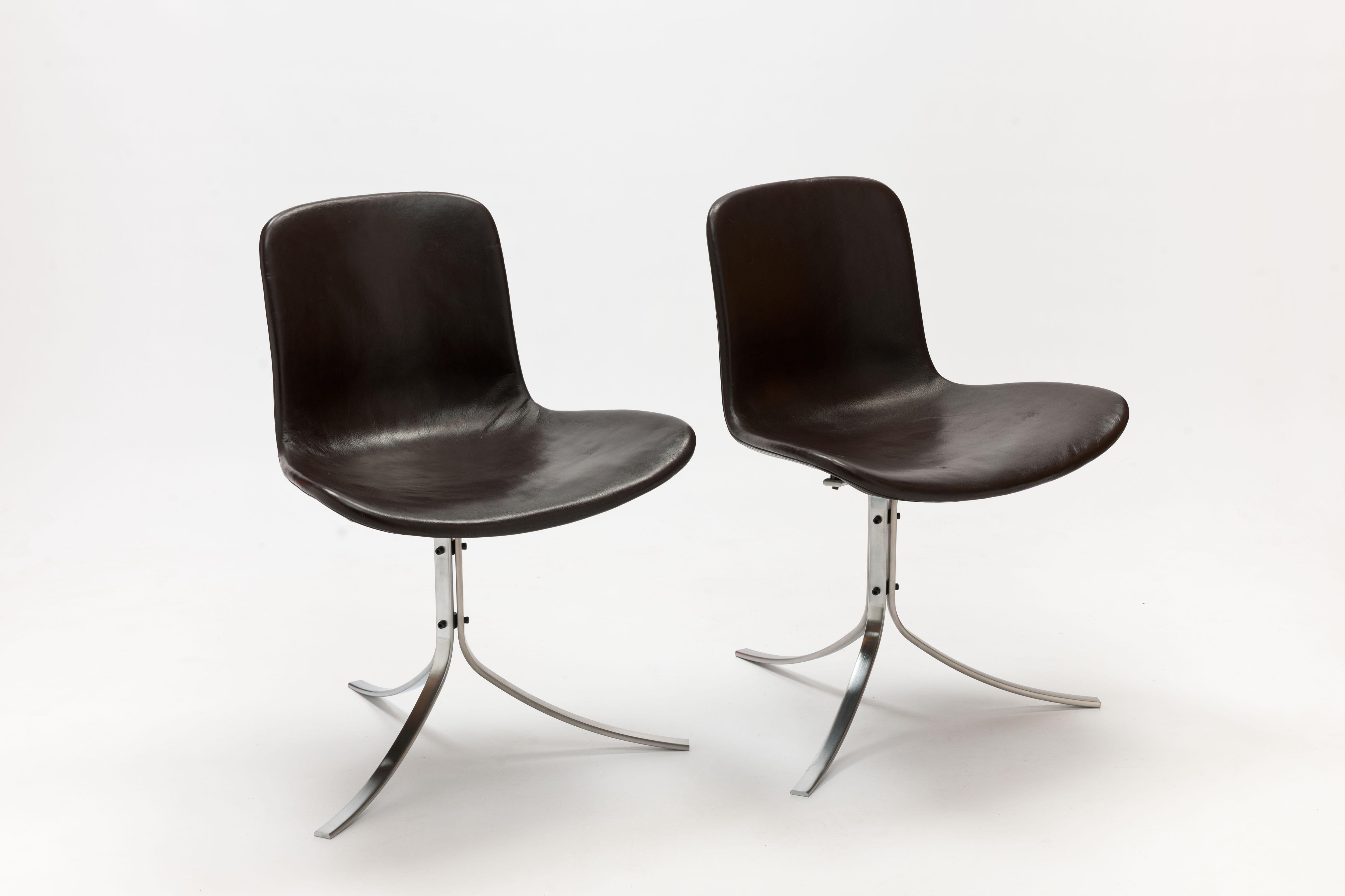 Poul Kjaerholm PK9 Chair by Ejvind Kold Christensen Denmark 7