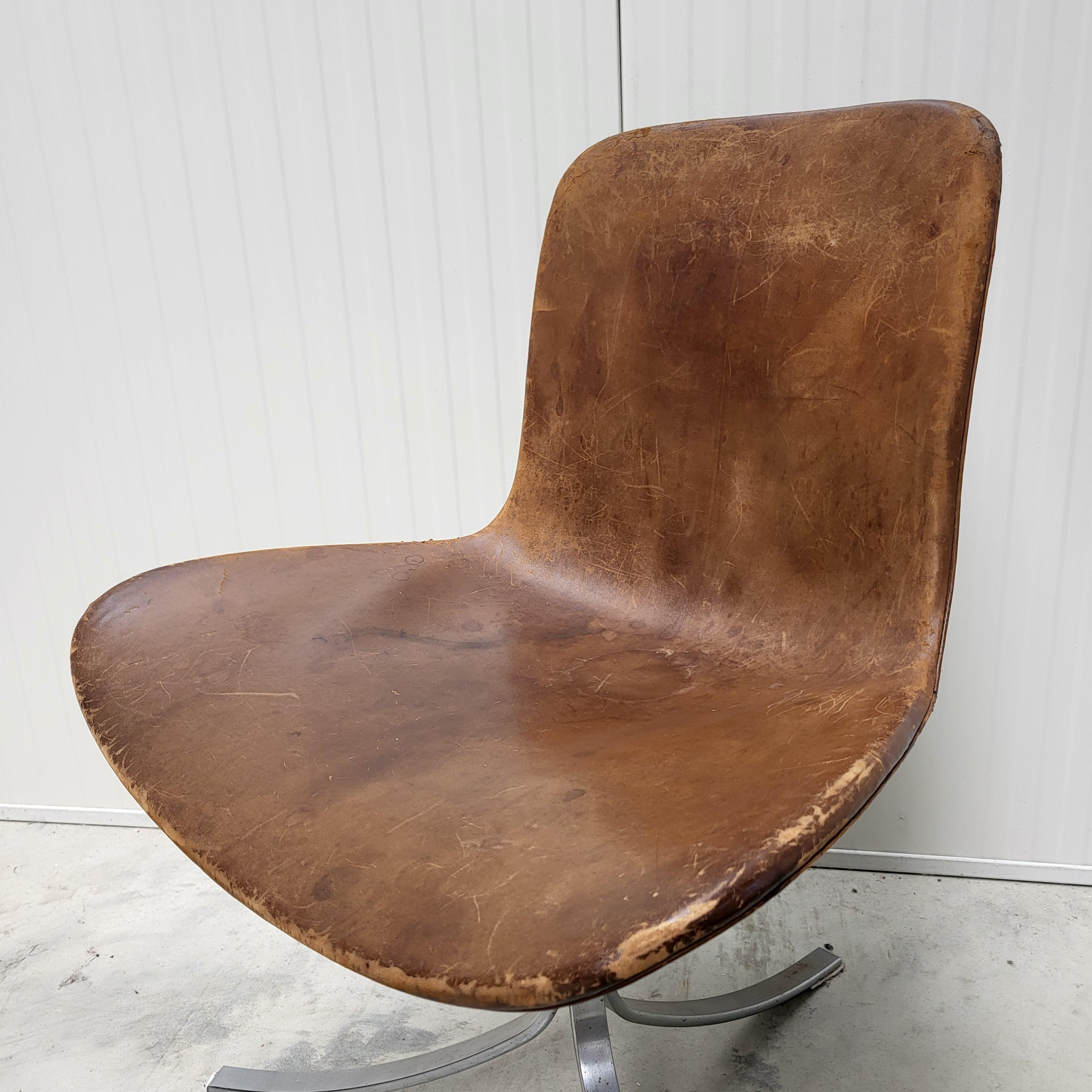Chaises Pk9 et table à manger Pk54 Poul Kjaerholm, E. Kold Christensen, années 1960 en vente 7