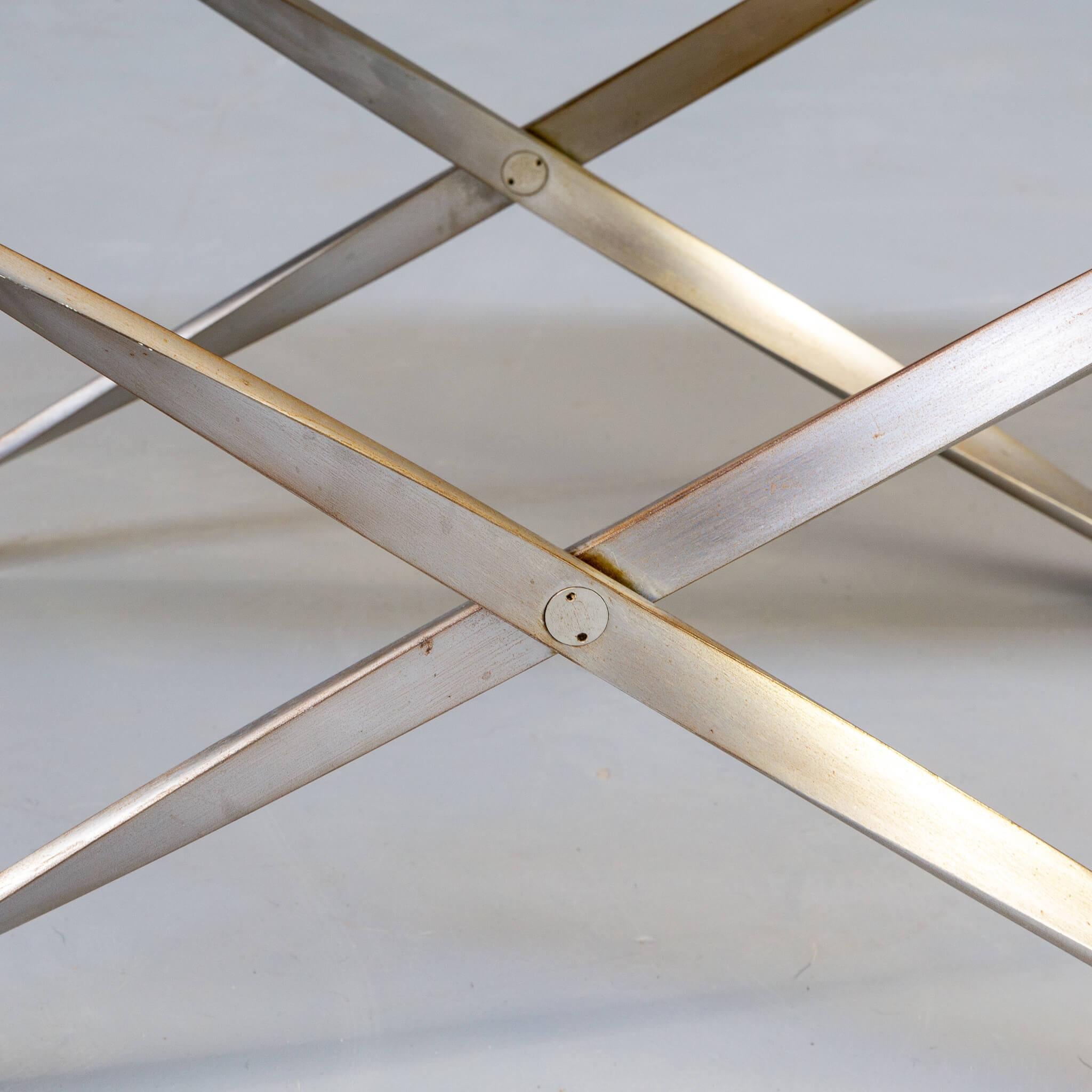 Poul Kjaerholm PK91 Folding Stool for Fritz Hansen 2