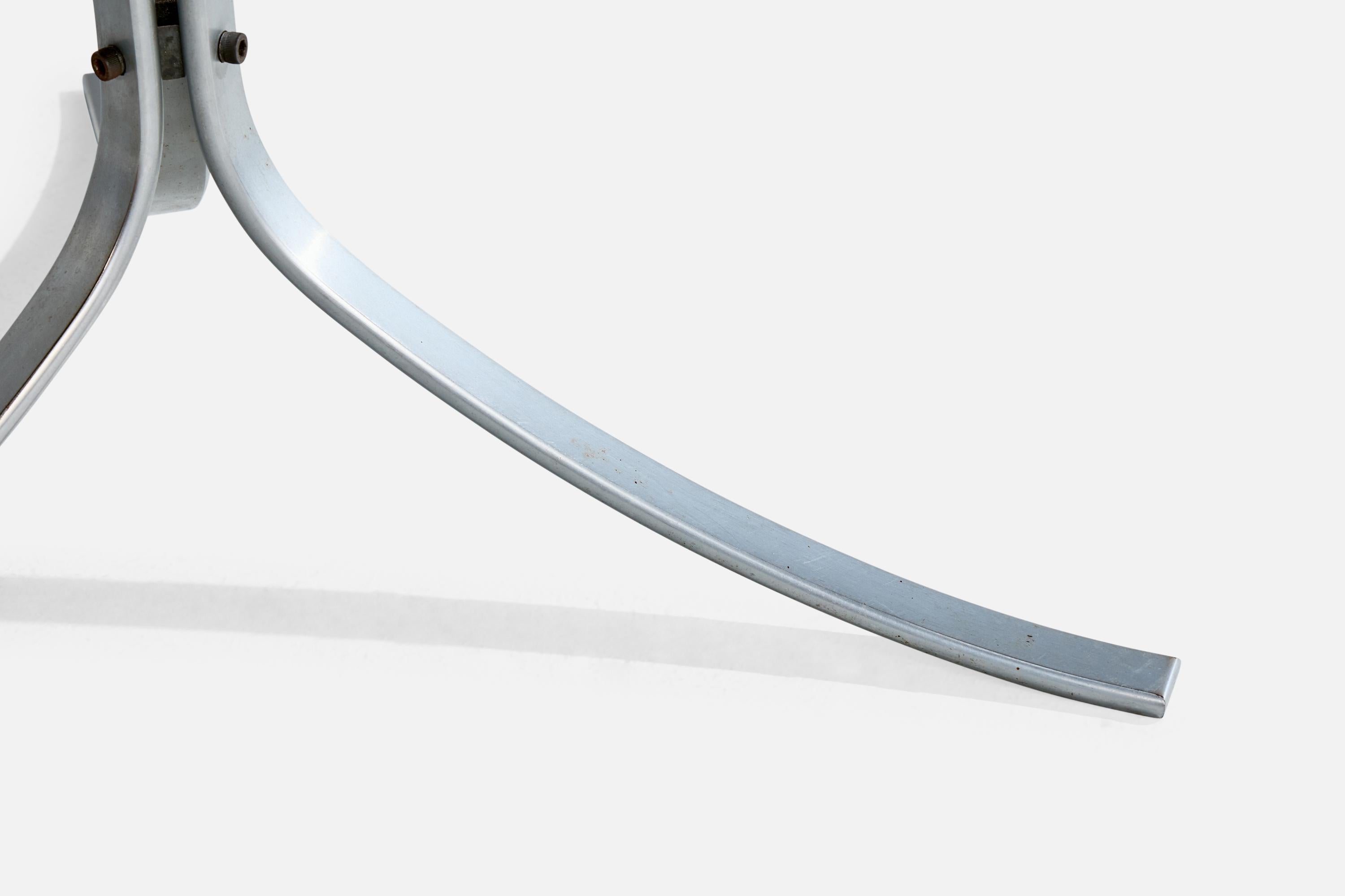 Poul Kjærholm, chaise d'appoint, acier, cuir, Danemark, années 1960 en vente 7
