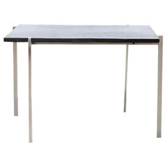 Poul Kjærholm Style Black Slate Side Table