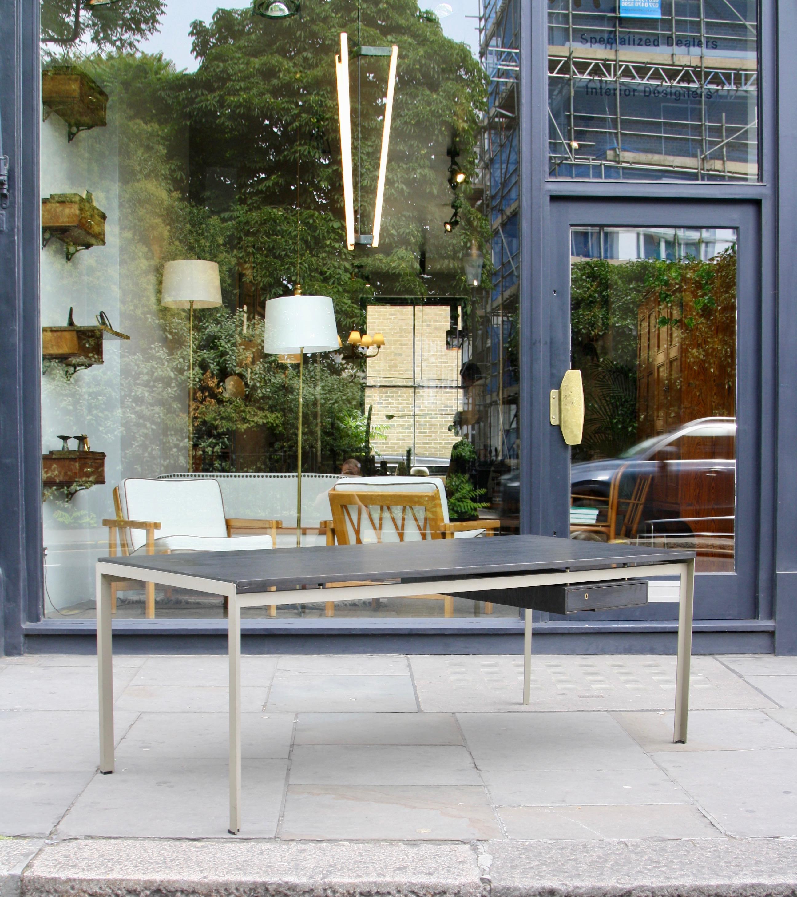 Poul Kjaerholm Very Rare Large Professor Desk 2