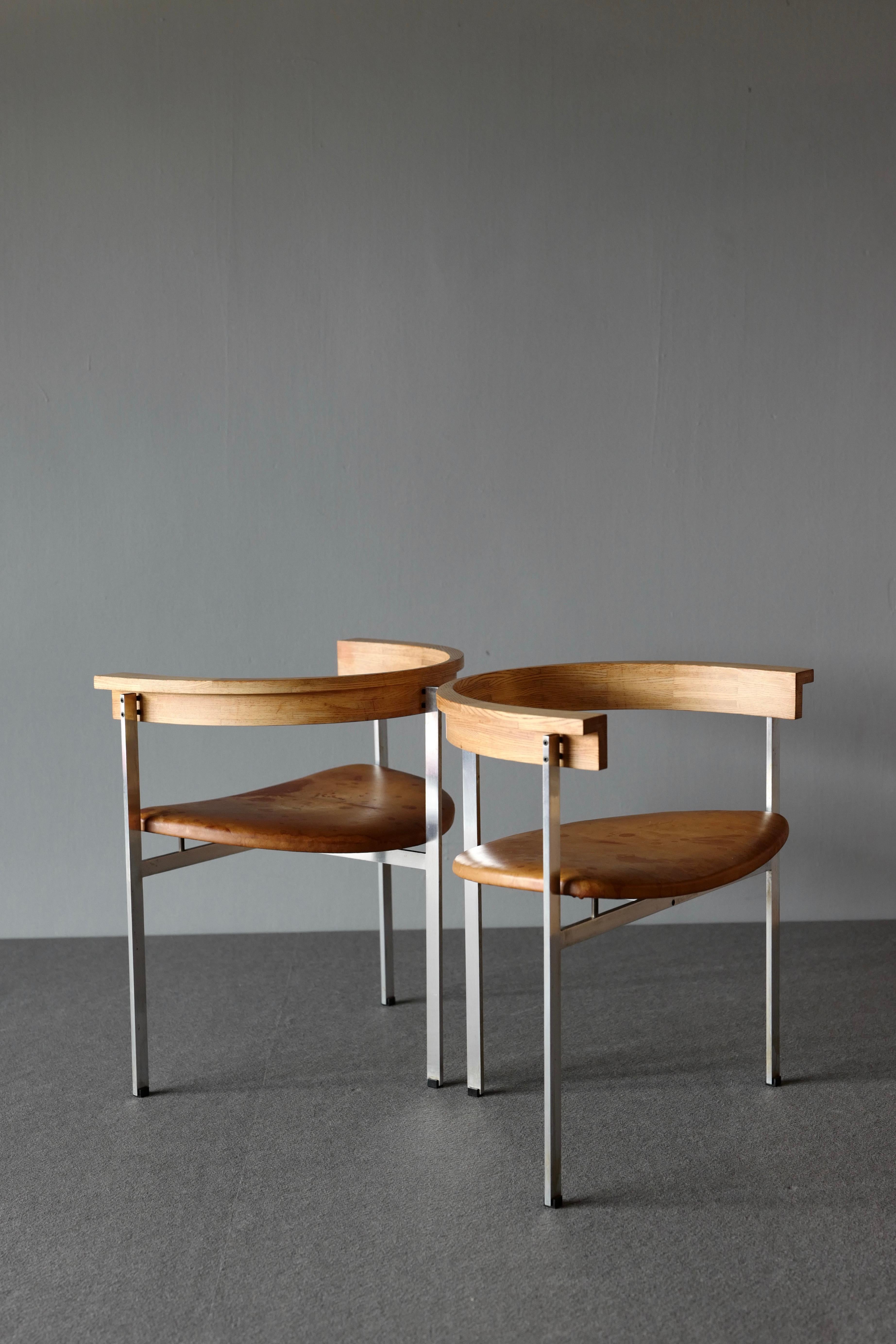 Mid-Century Modern Poul Kjareholm, “PK 11” Chairs For Sale
