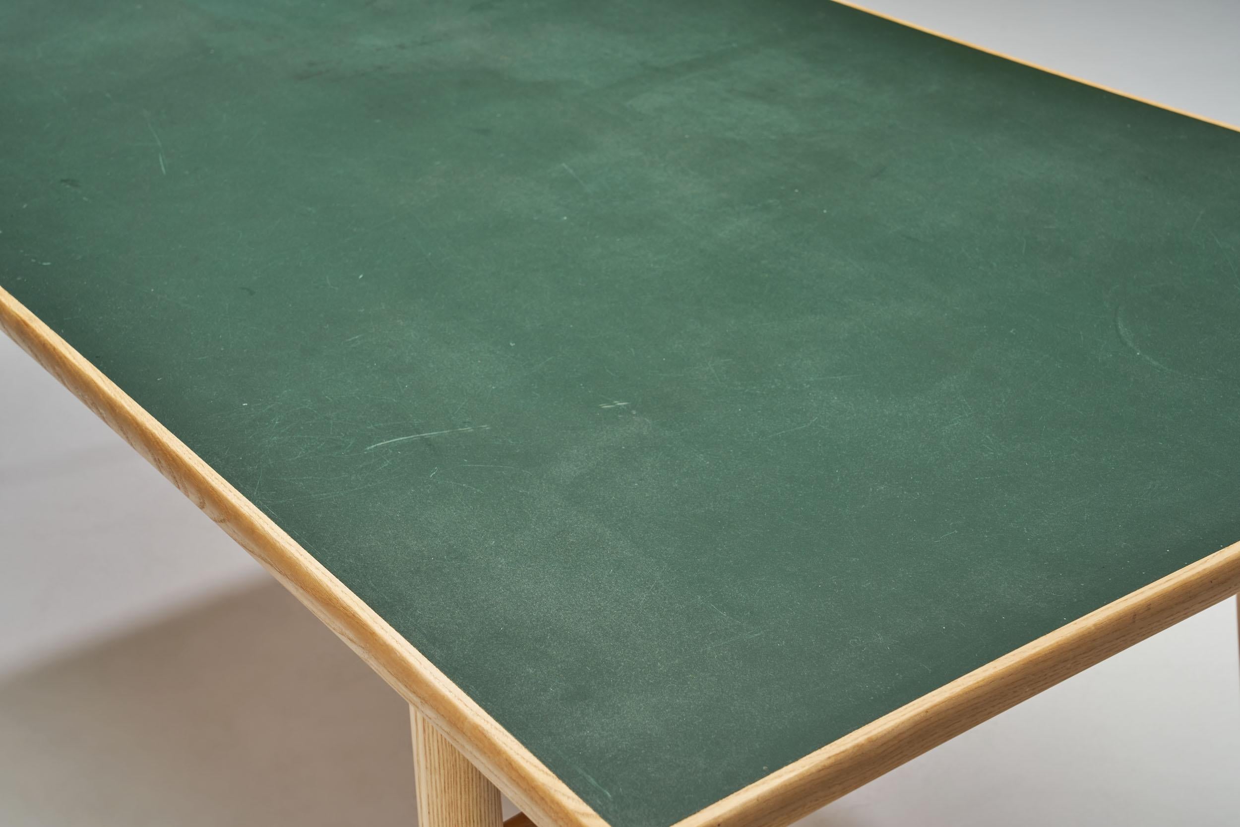 Mid-20th Century Poul M. Volther “C35 FDB” Dining Table for FDB Møbler, Denmark 1950s For Sale