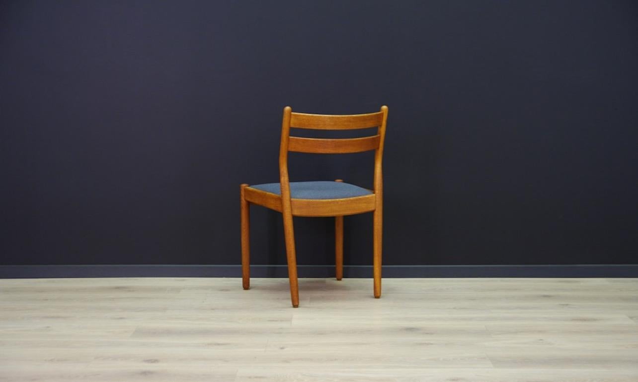 Poul M. Volther Chairs Teak Vintage Retro For Sale 4