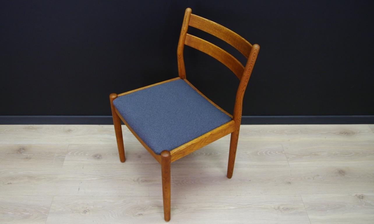 Poul M. Volther Chairs Teak Vintage Retro For Sale 8