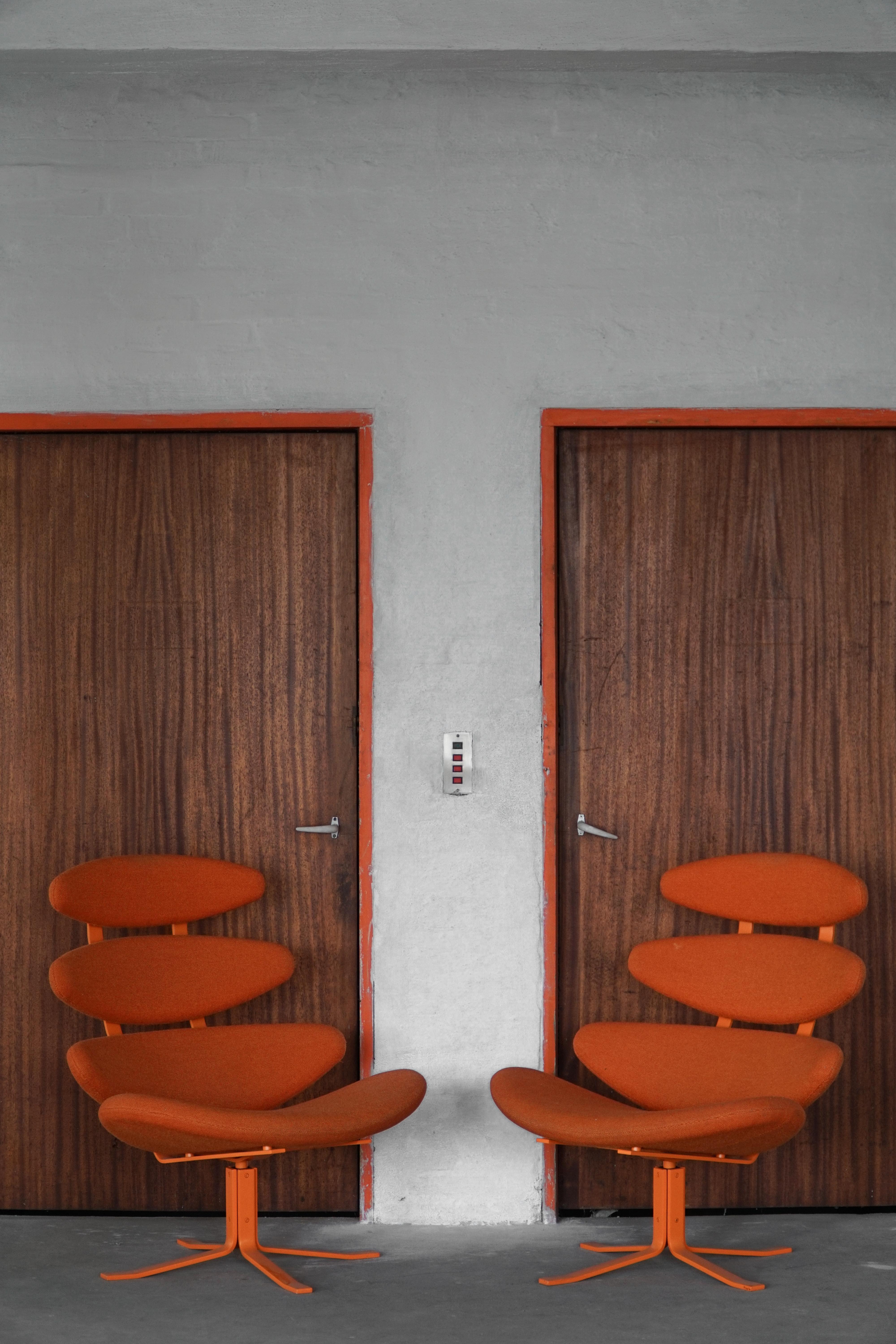 Late 20th Century Poul M. Volther, “Corona” Easy Chair, Special Edition for Arken Art Museum For Sale