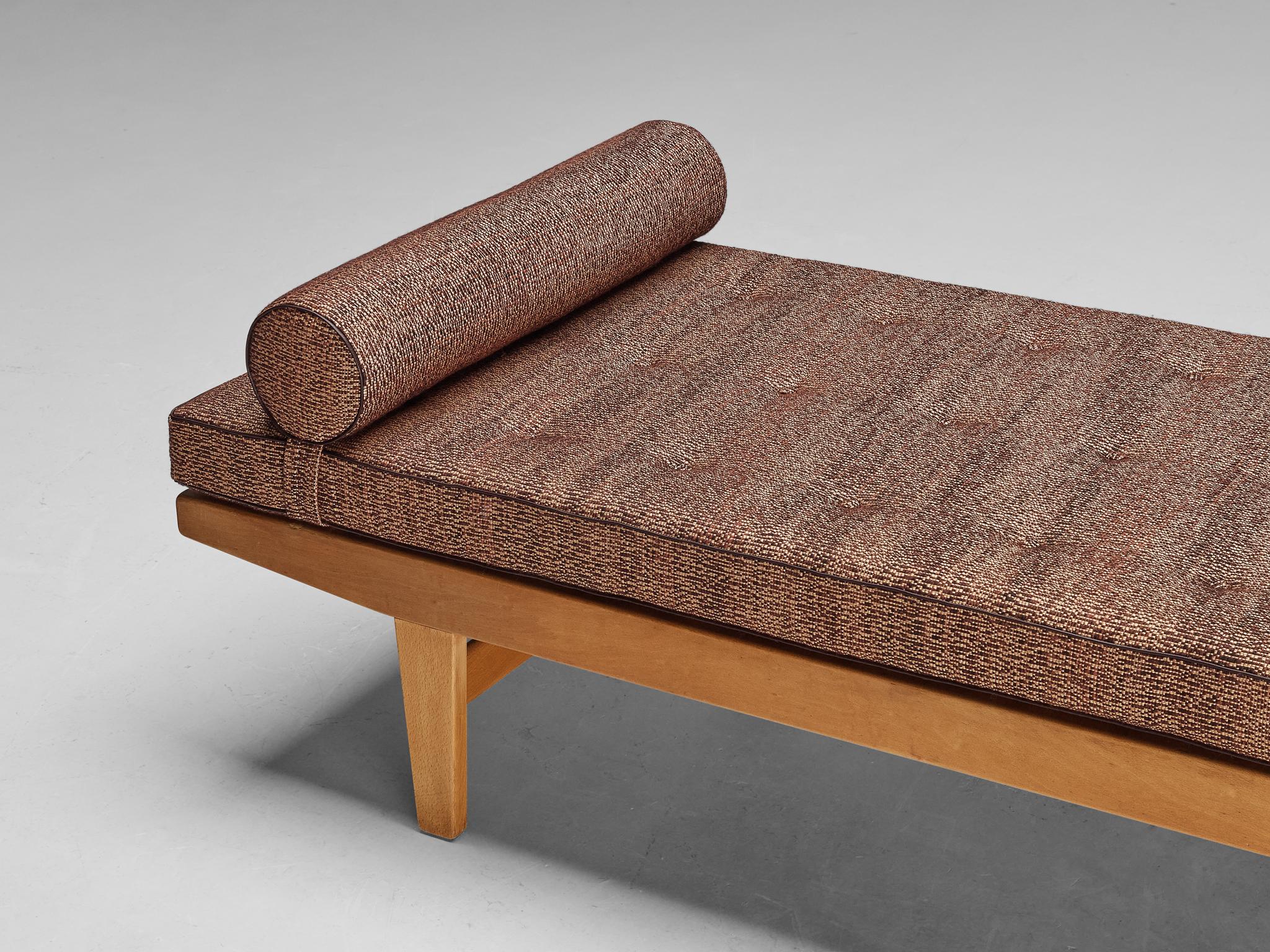 Scandinavian Modern Poul M. Volther for FDB Møbler Daybed in Wood For Sale