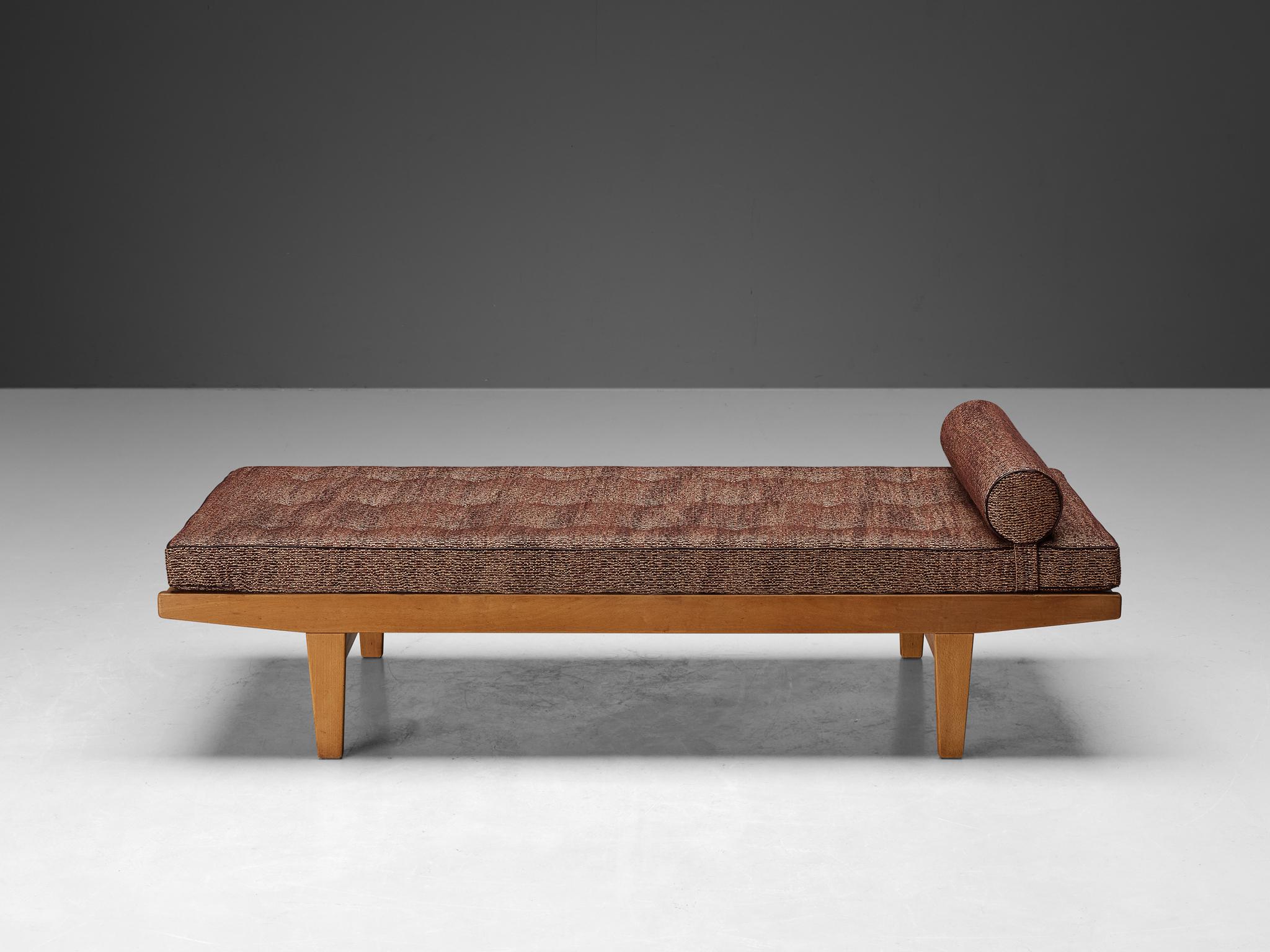 Danish Poul M. Volther for FDB Møbler Daybed in Wood For Sale