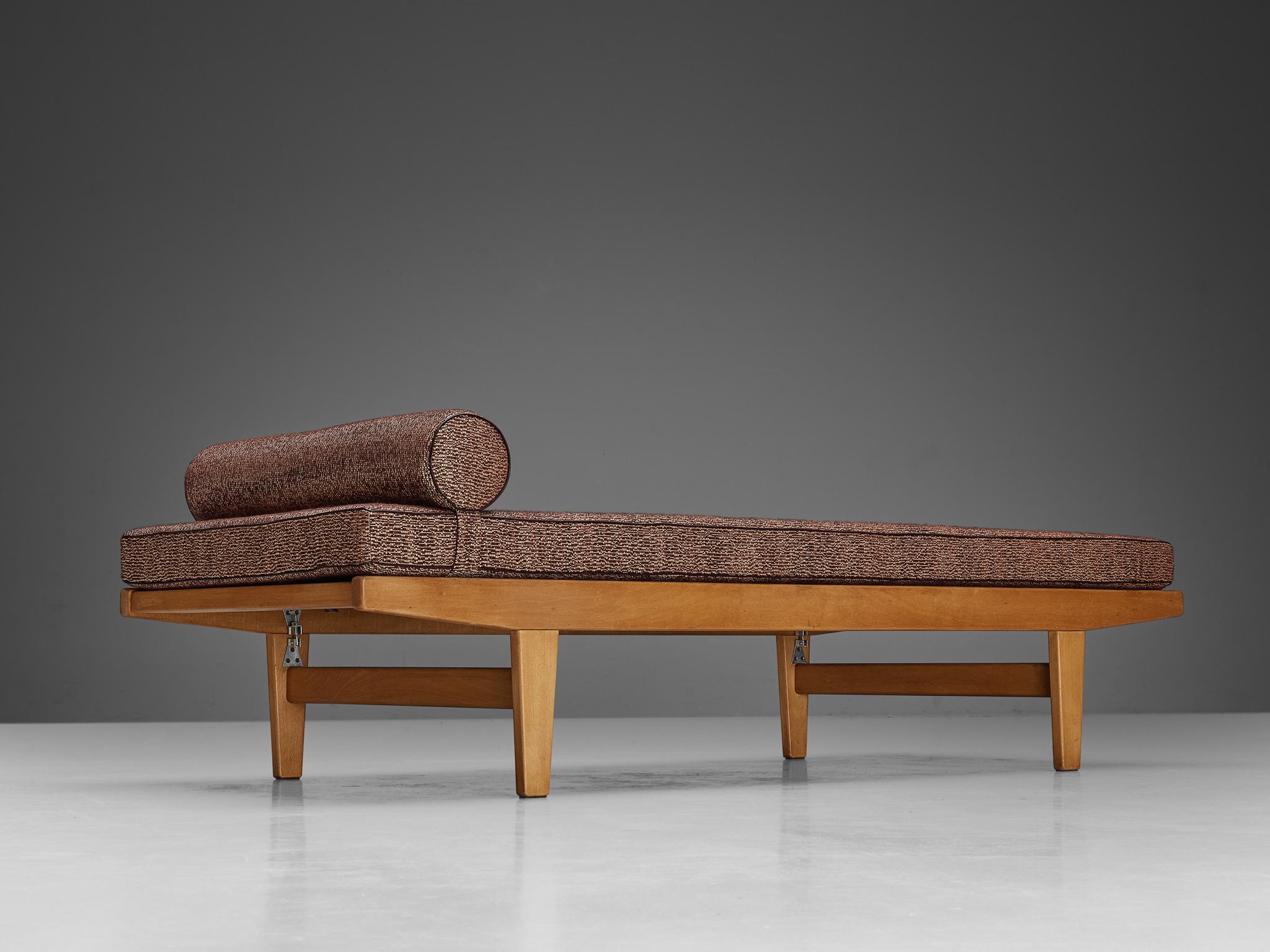 Beech Poul M. Volther for FDB Møbler Daybed in Wood For Sale