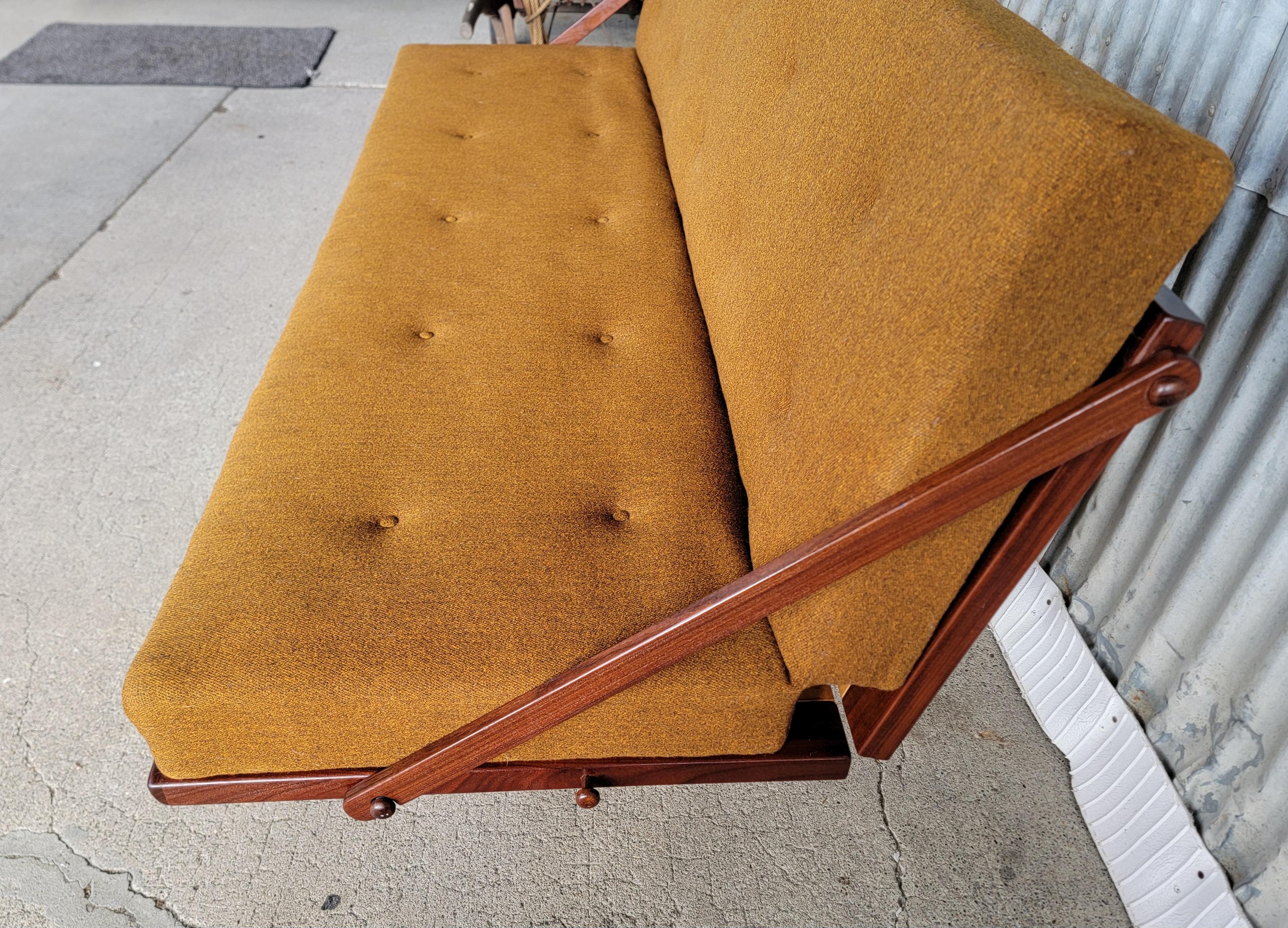 Poul M. Volther for Frem Røjle Danish Modern Sofa Sleeper For Sale 3