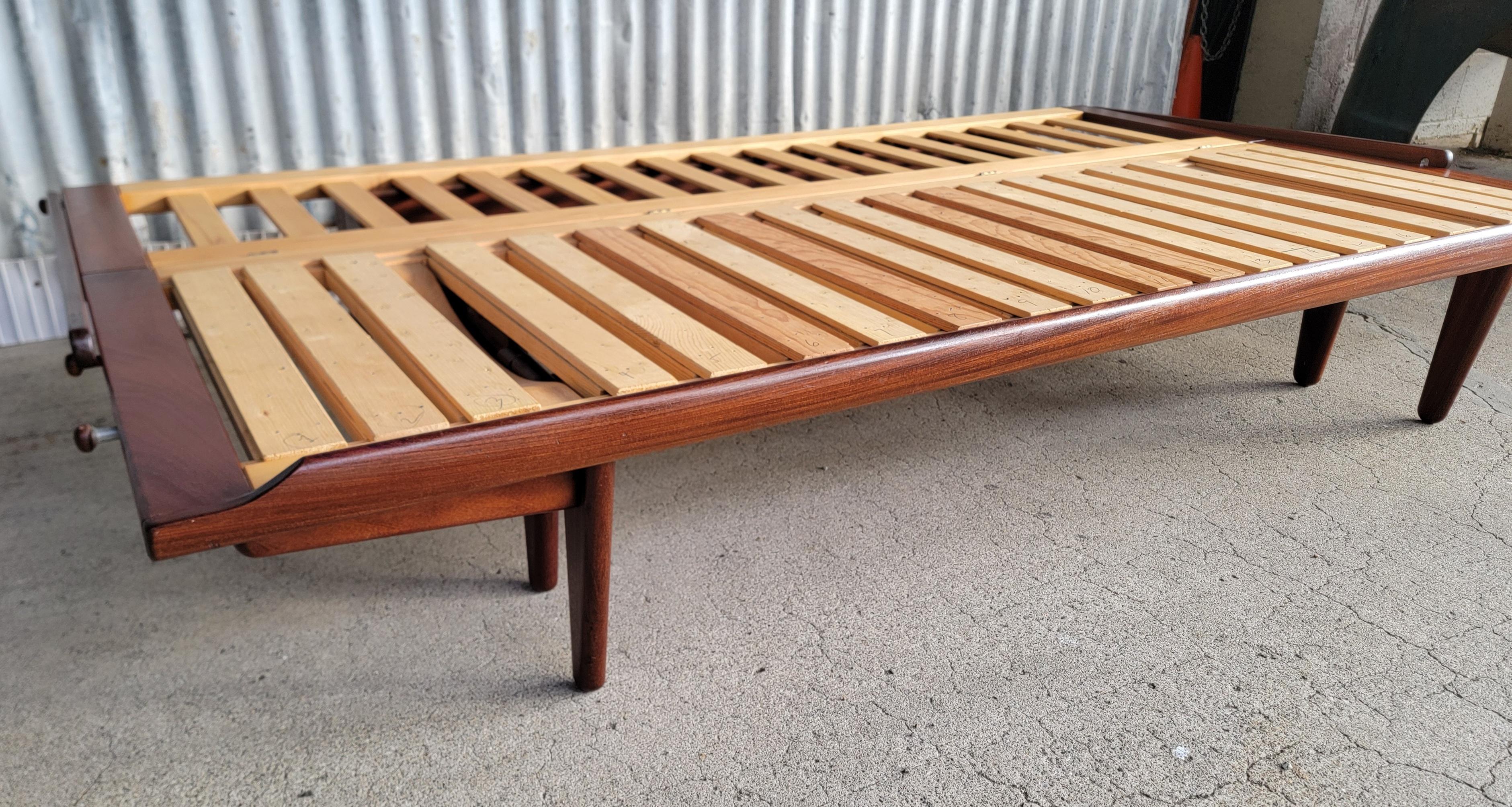 Poul M. Volther for Frem Røjle Danish Modern Sofa Sleeper For Sale 9