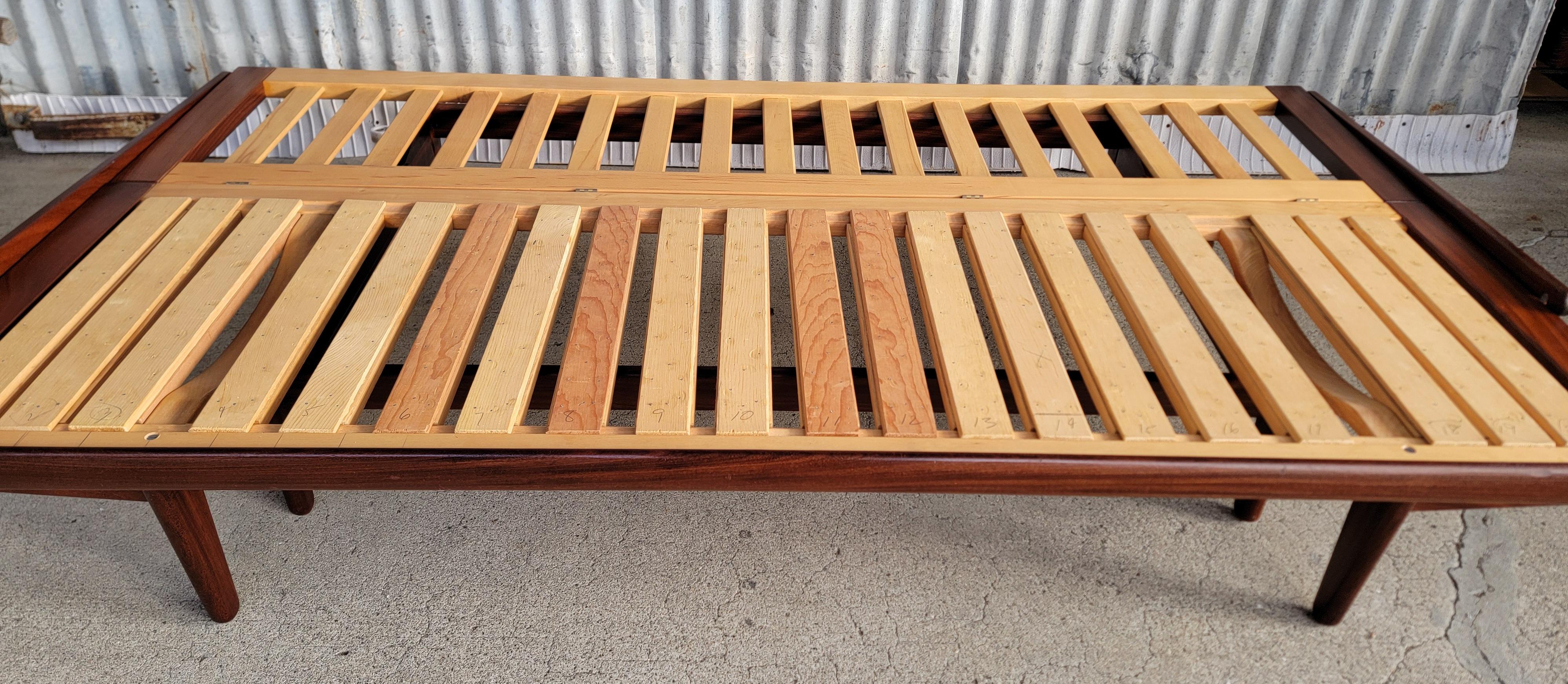 Poul M. Volther for Frem Røjle Danish Modern Sofa Sleeper For Sale 10