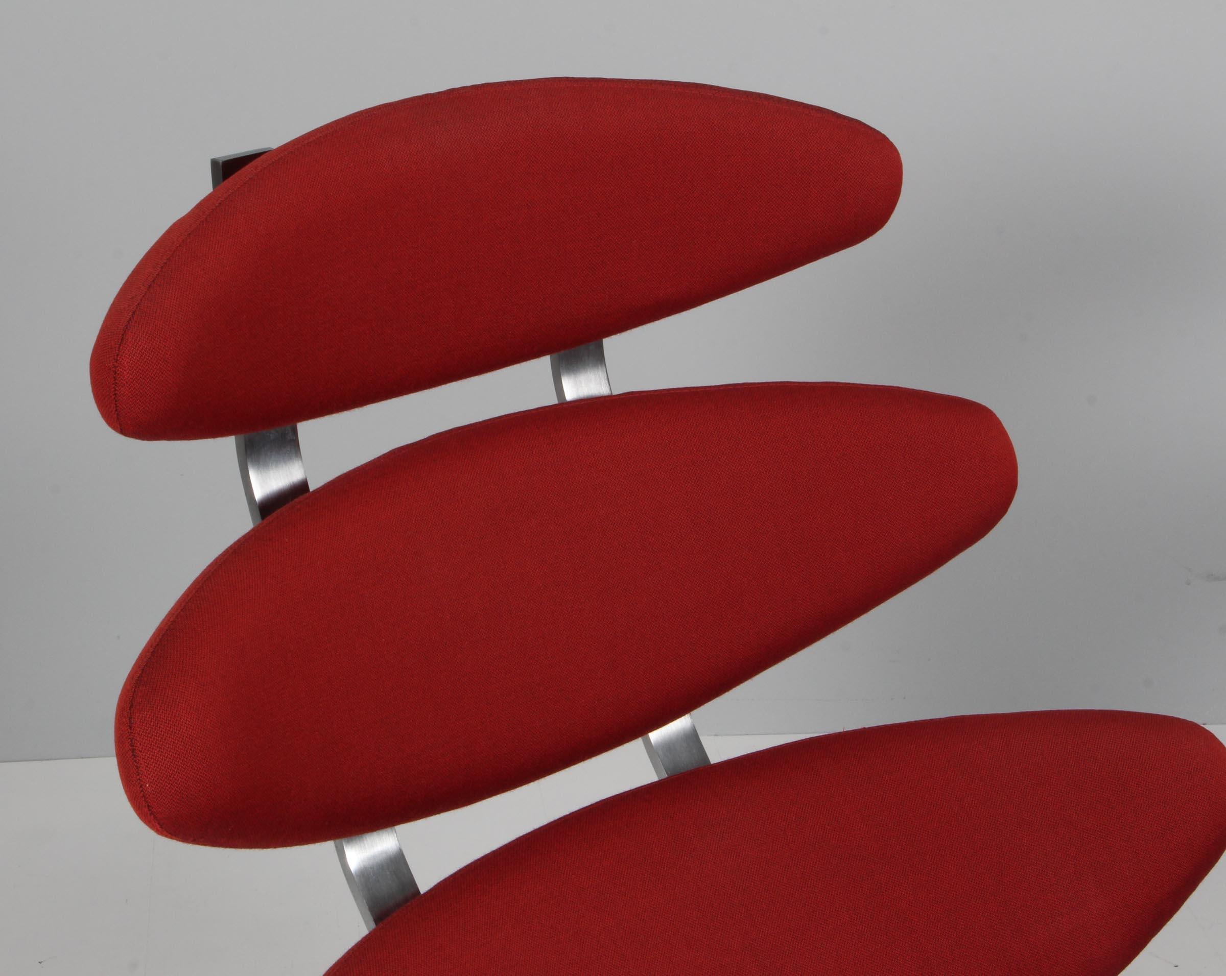 Scandinavian Modern Poul M. Volther Lounge Chair, Corona