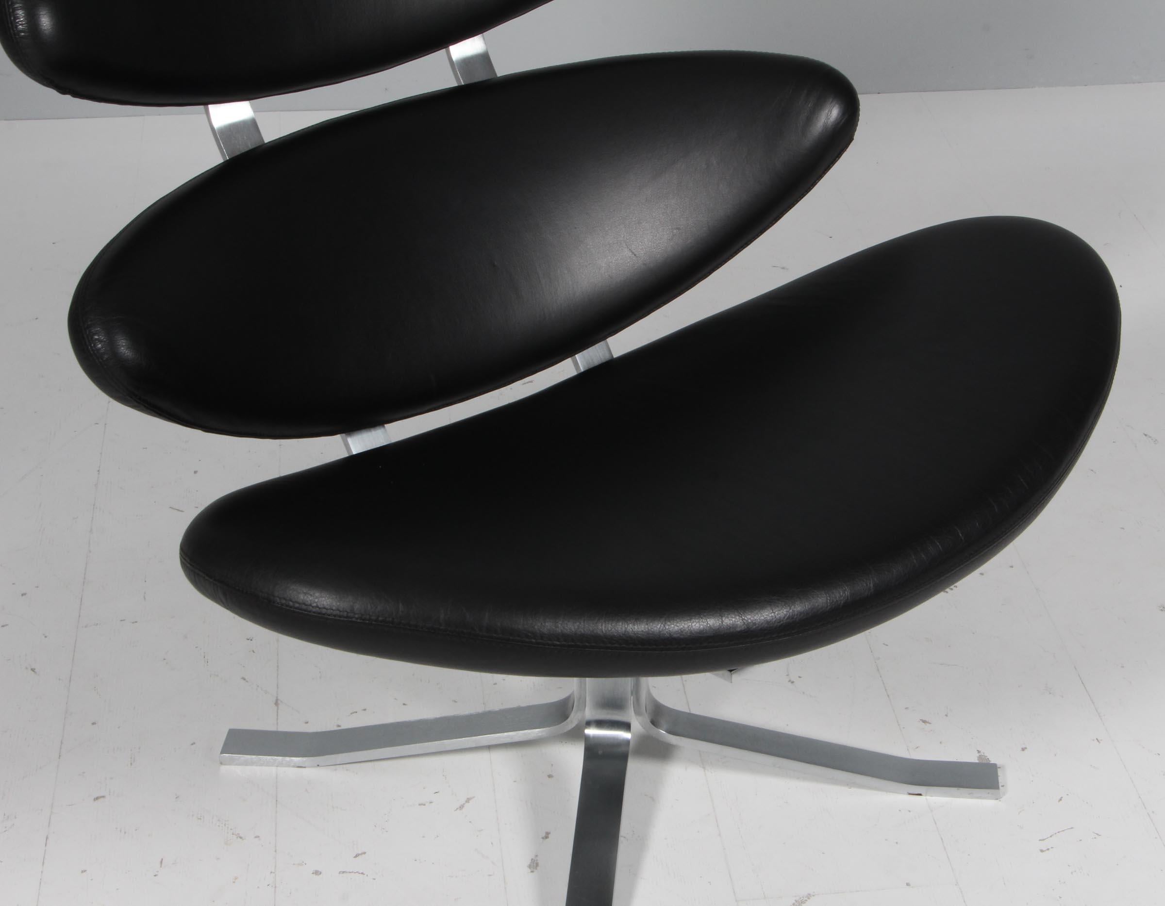 Danish Poul M. Volther Lounge Chair, Corona