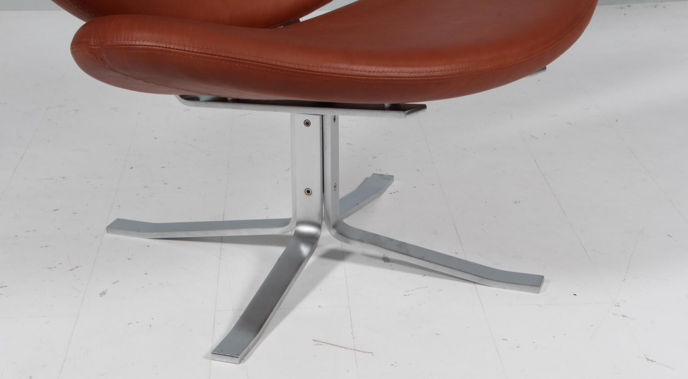 Poul M. Volther Lounge Chair, Corona In Excellent Condition In Esbjerg, DK
