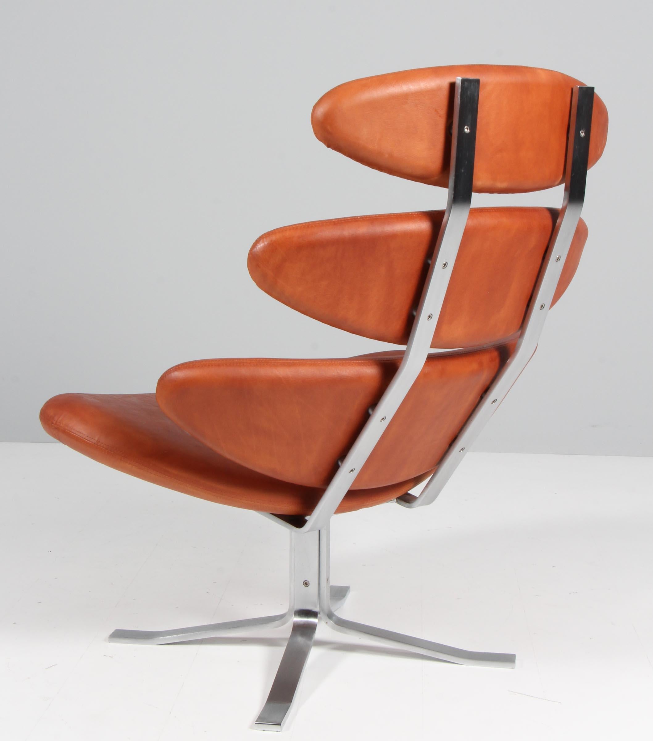 Mid-20th Century Poul M. Volther Lounge Chair, Corona