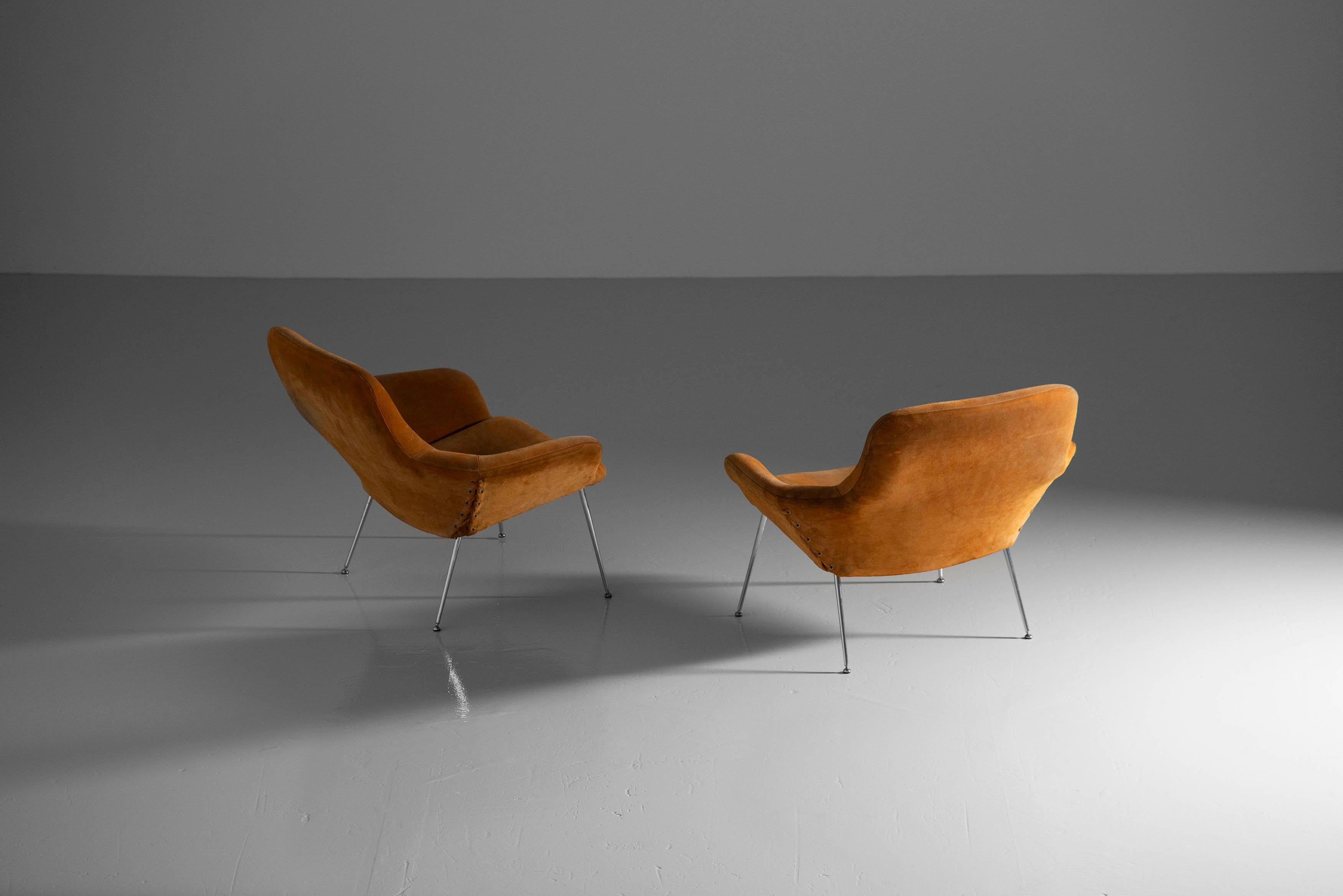 Poul Norreklit 620/1 Lounge Chairs Denmark, 1959 3