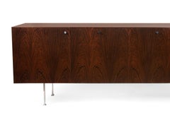 Poul Norreklit Rosewood and Steel Sideboard