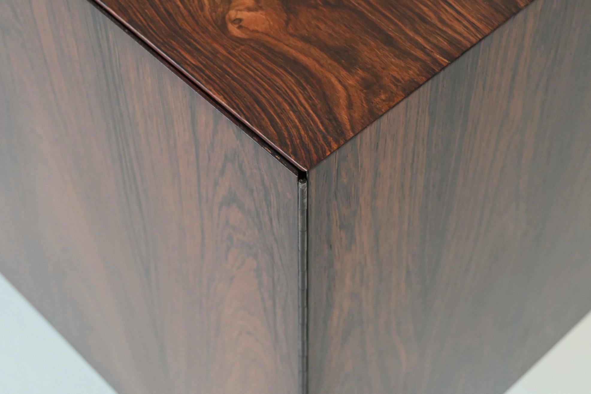Poul Norreklit sideboard in rosewood Georg Petersens Denmark 1960 7