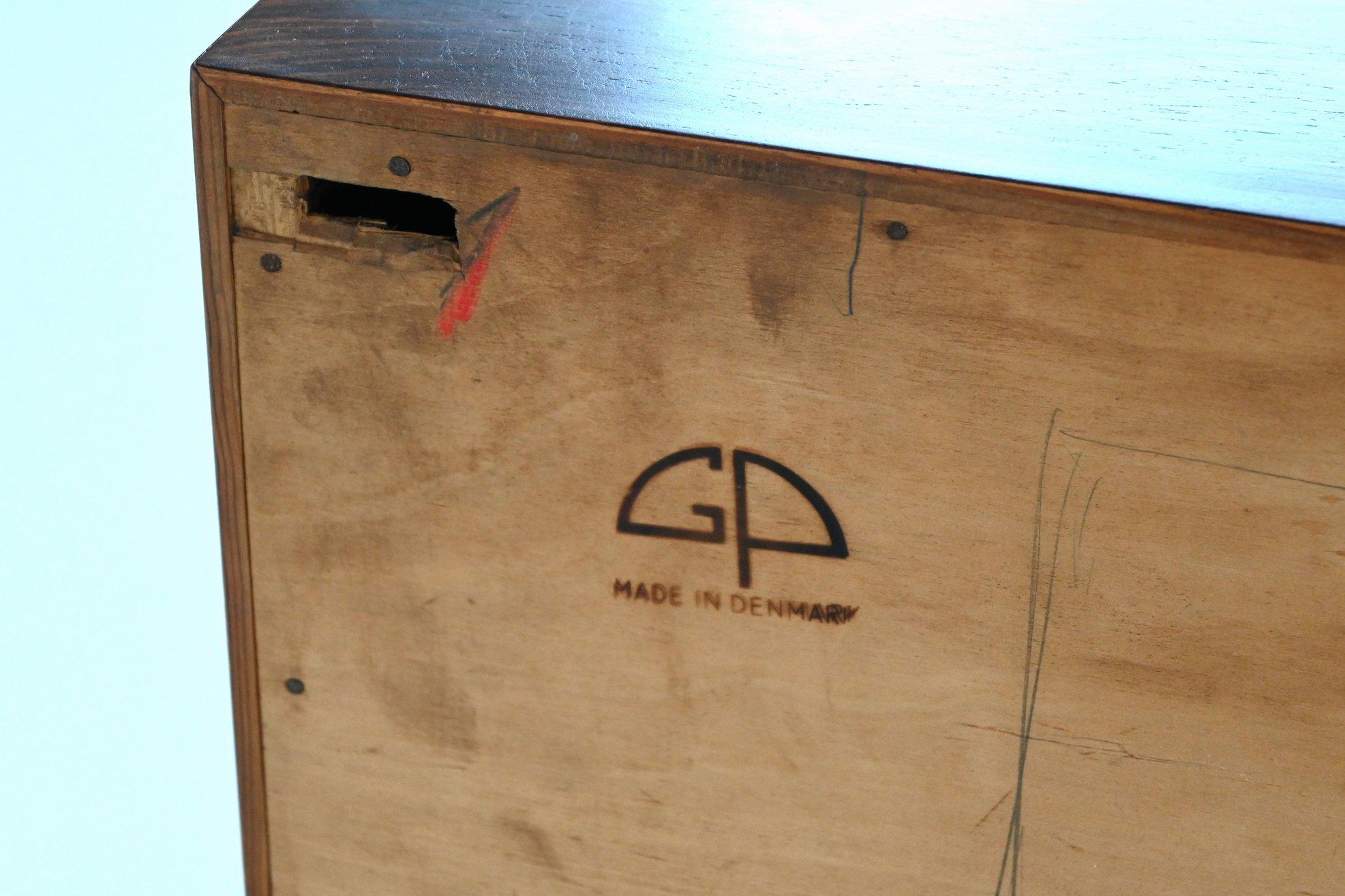 Poul Norreklit sideboard in rosewood Georg Petersens Denmark 1960 12