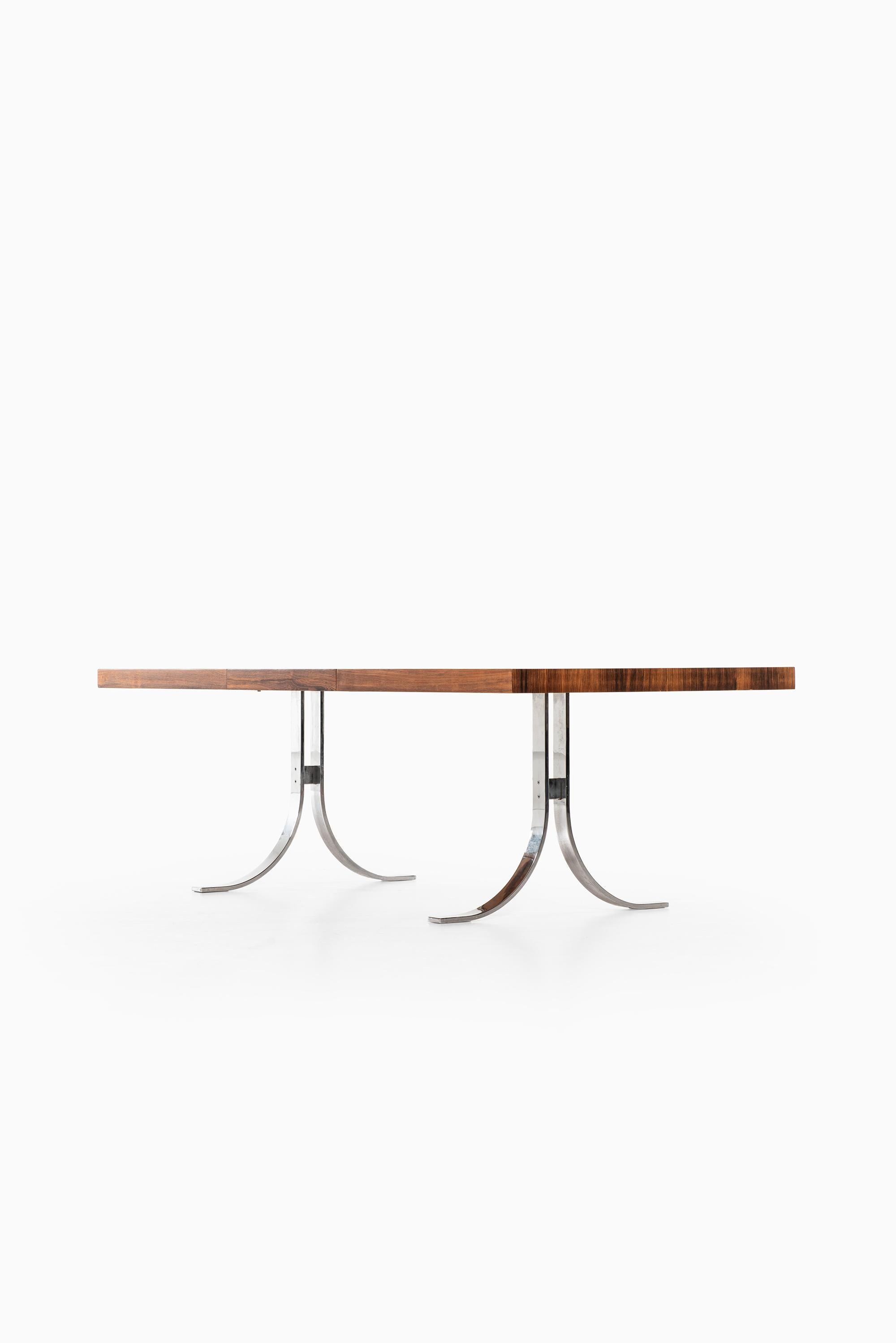 Scandinavian Modern Poul Nørreklit Dining Table by Selectform in Denmark For Sale