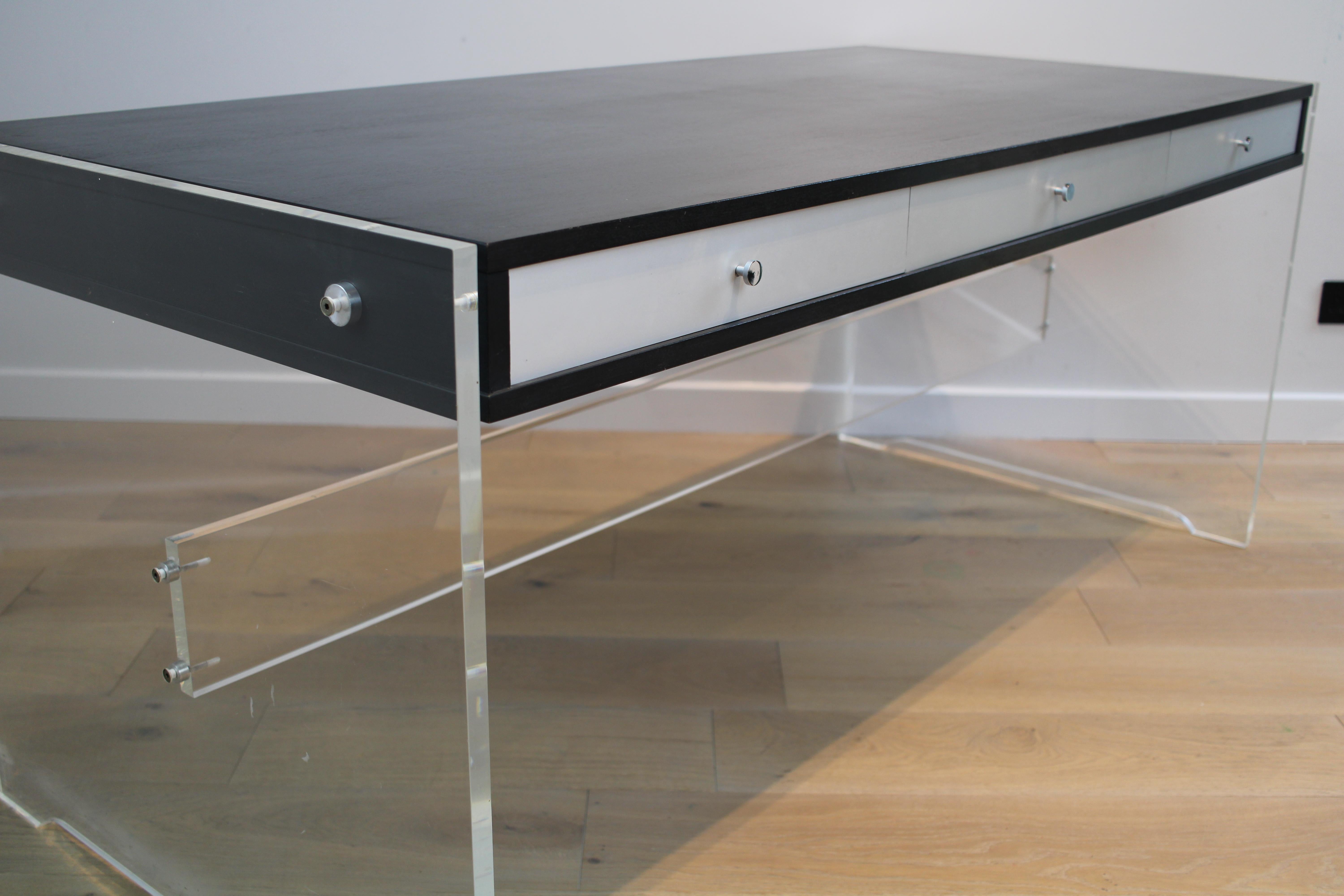 Poul Nørreklit for Georg Petersens Møbelfabrik selectform desk model 'GP 160' In Good Condition For Sale In Tunbridge Wells, GB