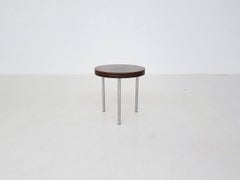 Poul Nørreklit for Pedersen Round Nesting Tables Rosewood, Danish Modern 1960s