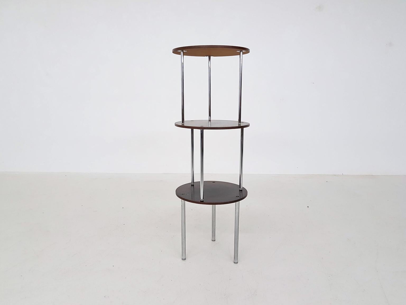 Poul Nørreklit for Pedersen Round Nesting Tables Rosewood, Danish Modern 1960s In Good Condition In Amsterdam, NL