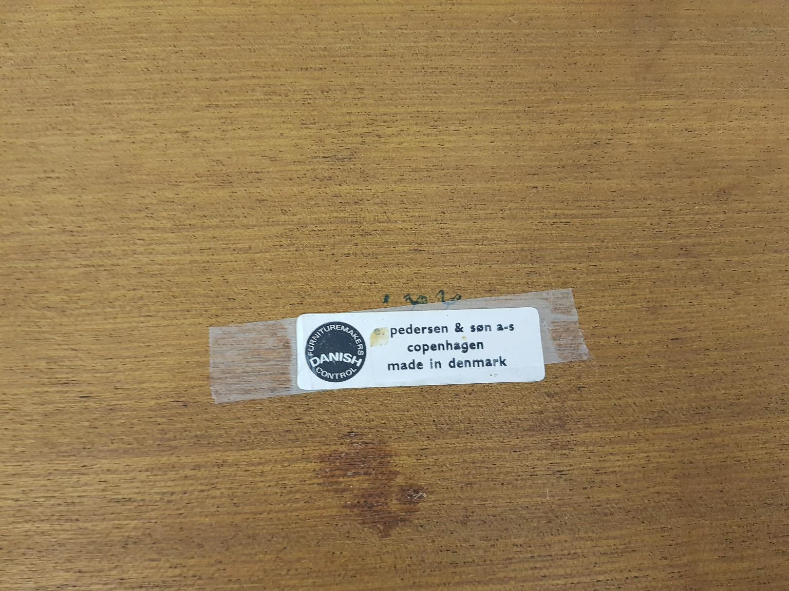 Poul Nørreklit for Pedersen Round Nesting Tables Rosewood, Danish Modern 1960s 2