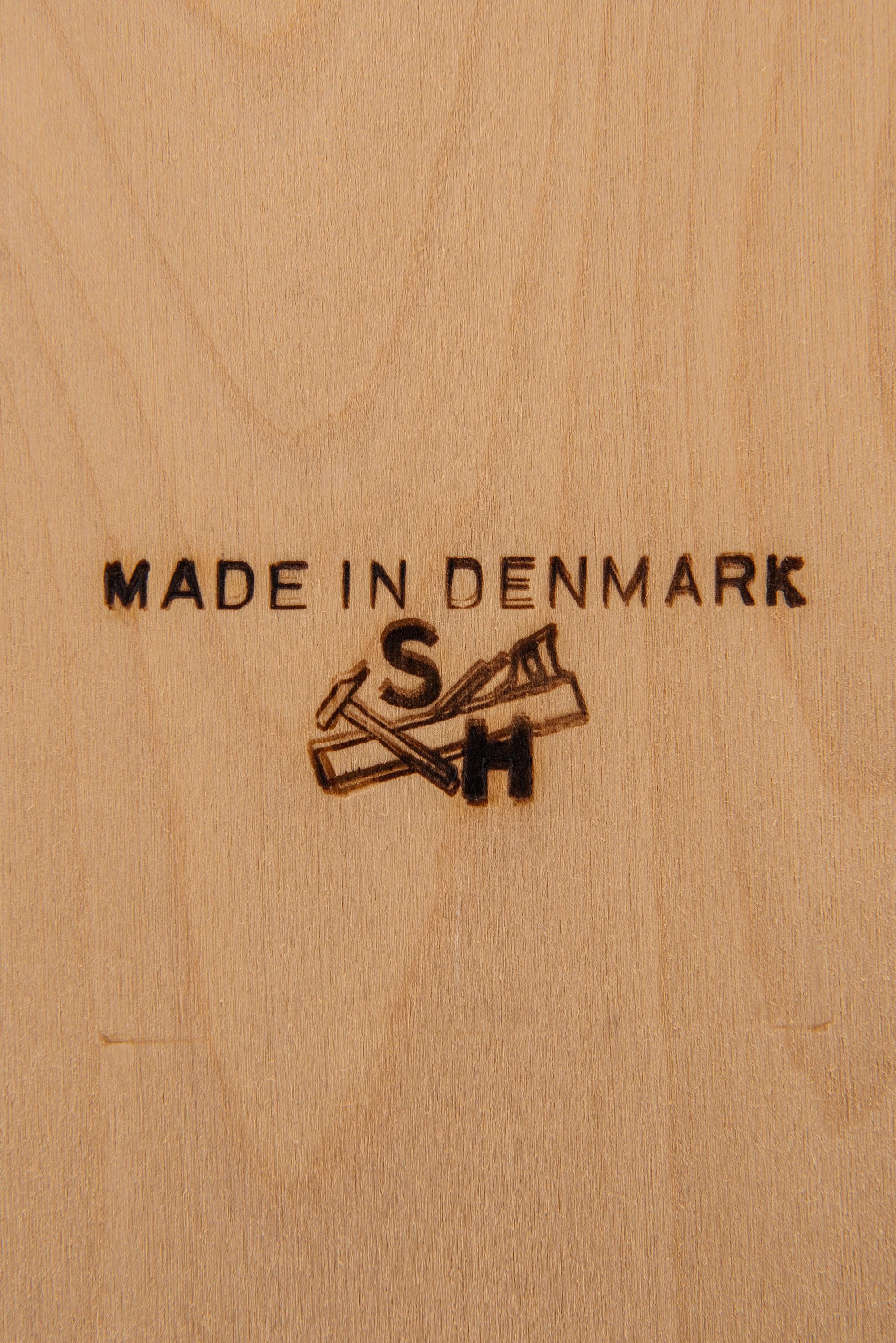 Poul Nørreklit Freestanding Desk by Sigurd Hansens Møbelfabrik in Denmark For Sale 3
