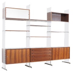 Poul Nørreklit Modular Freestanding Bookcase Cabinet Plexiglass