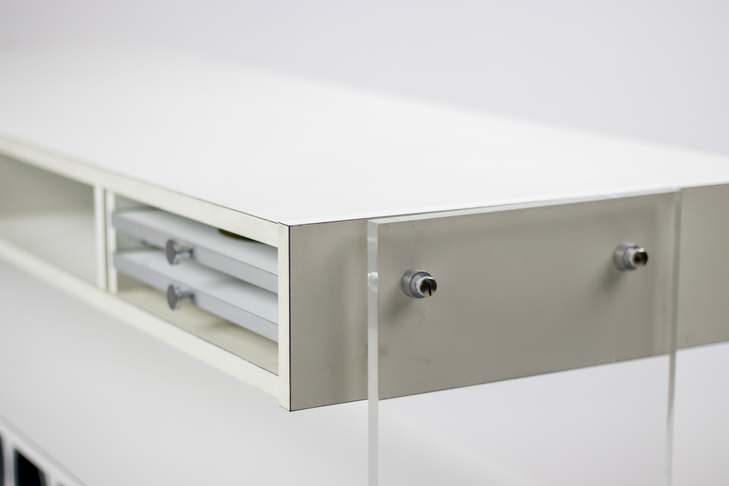Poul Nørreklit Plexiglass Dry Bar For Sale 2