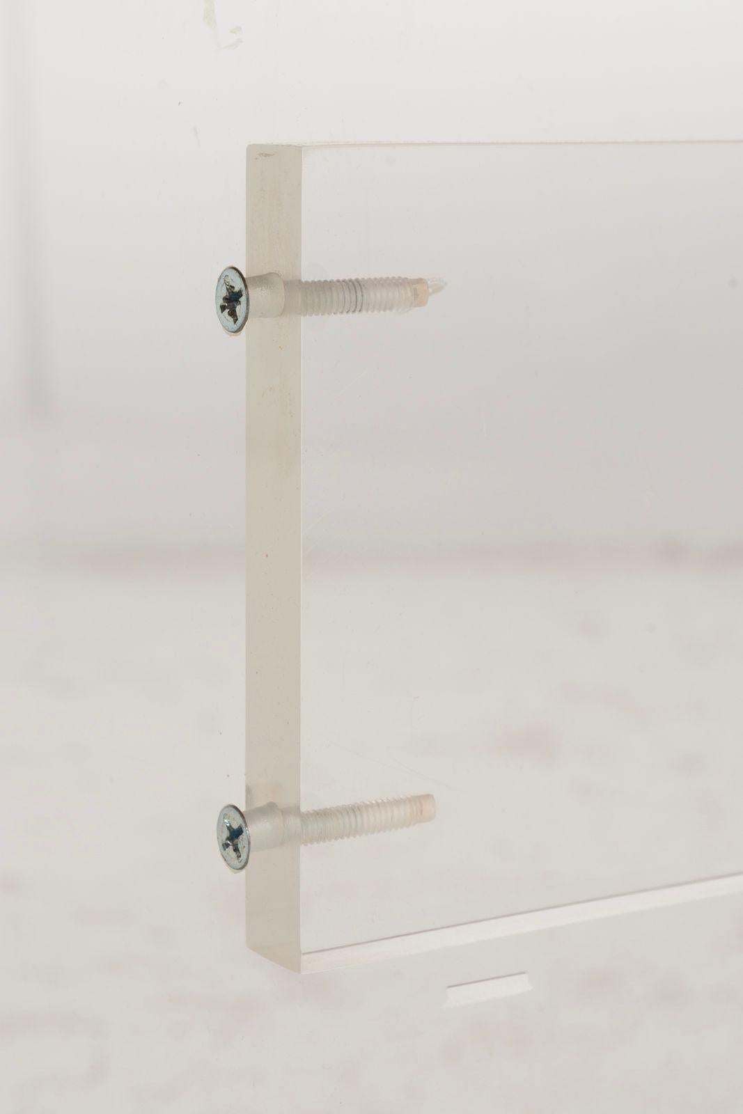 Bureau de direction en palissandre et lucite pour Sigurd Hansen, Danemark, années 1960 en vente 5