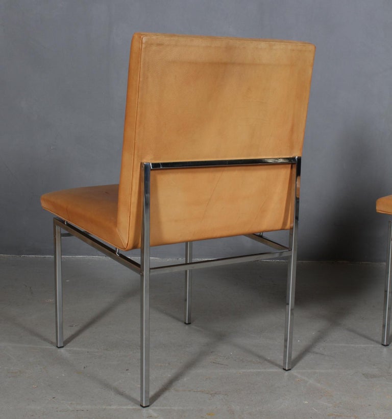Mid-20th Century Poul Nørreklit Set of Chairs For Sale